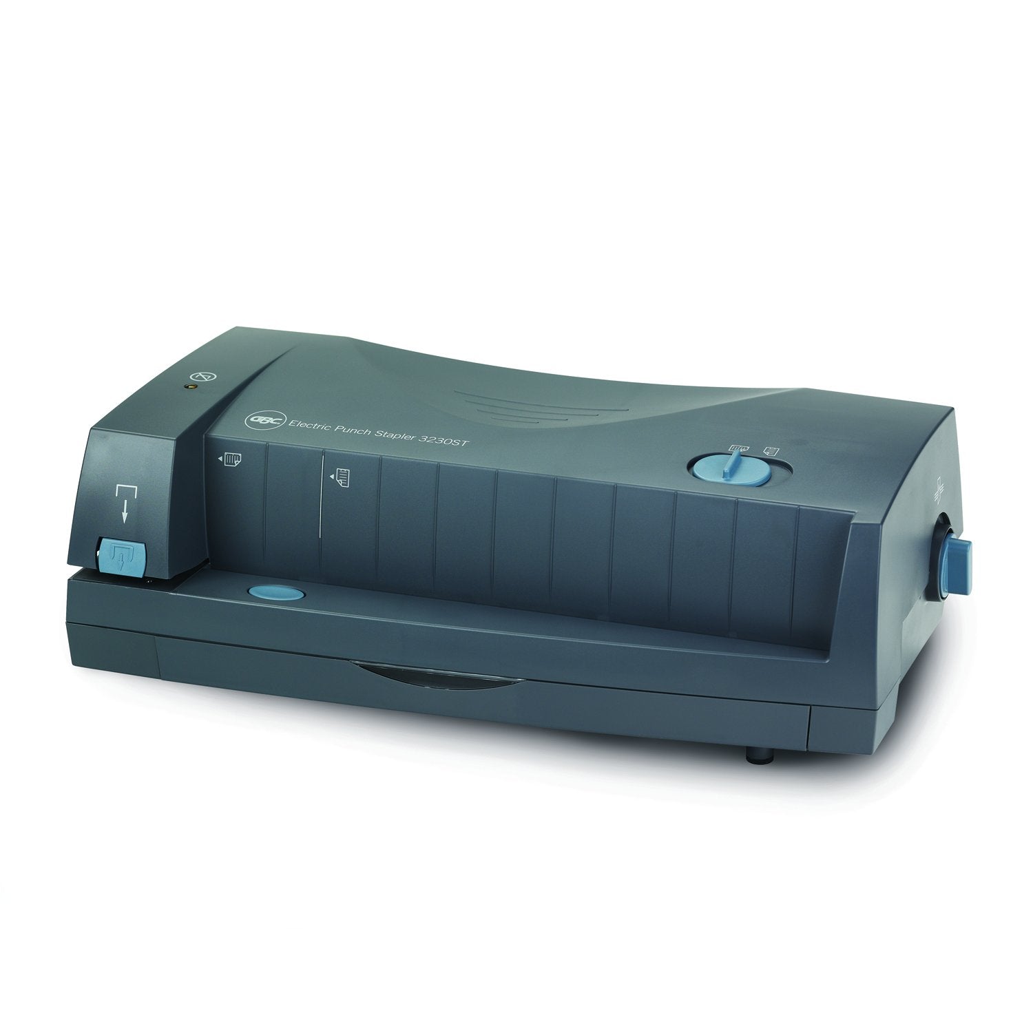 GBC® 3230ST Electric Punch/Stapler, 2-3 Holes, Adjustable Centers, 24 Sheets