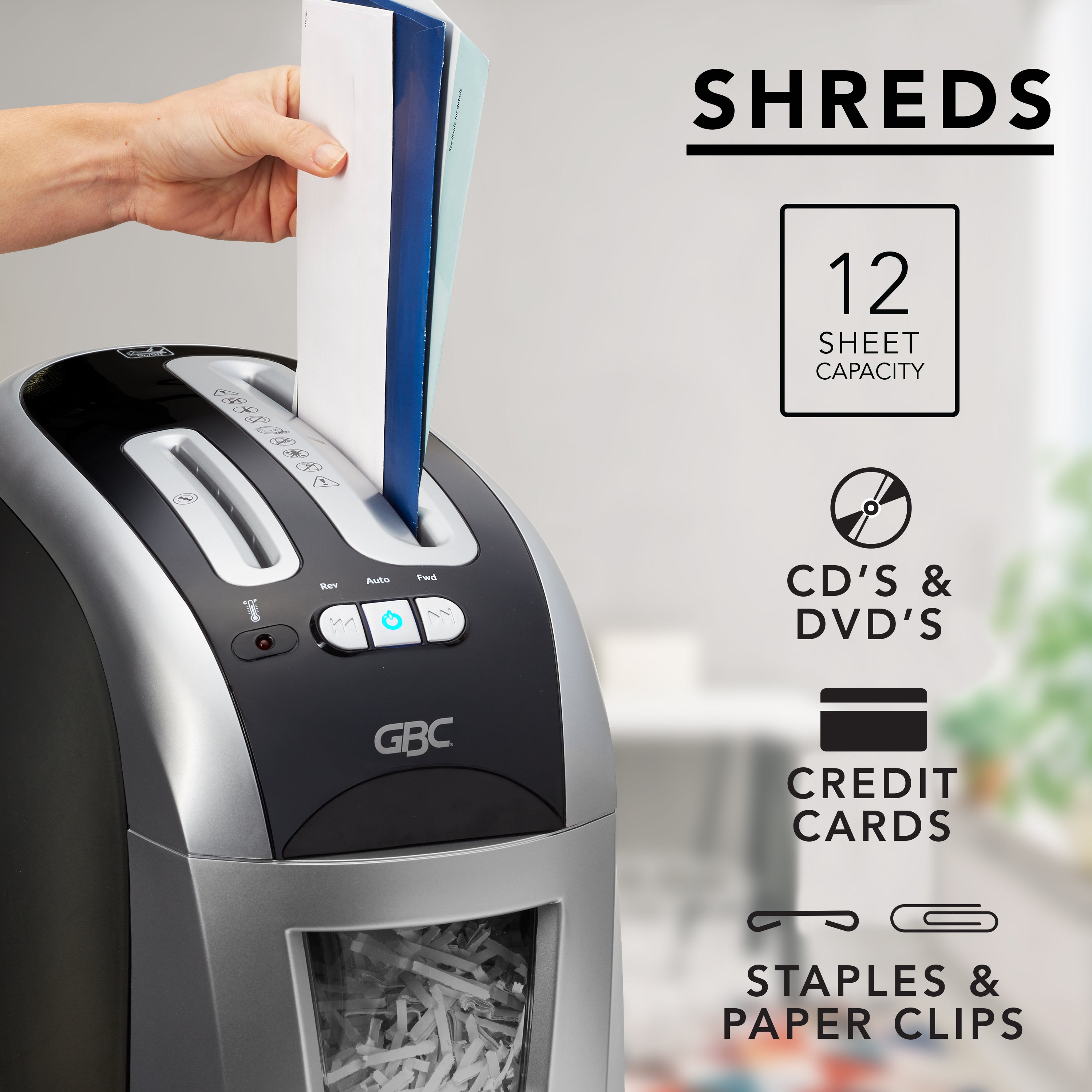 GBC EX12-05 Super Cross Cut Shredder