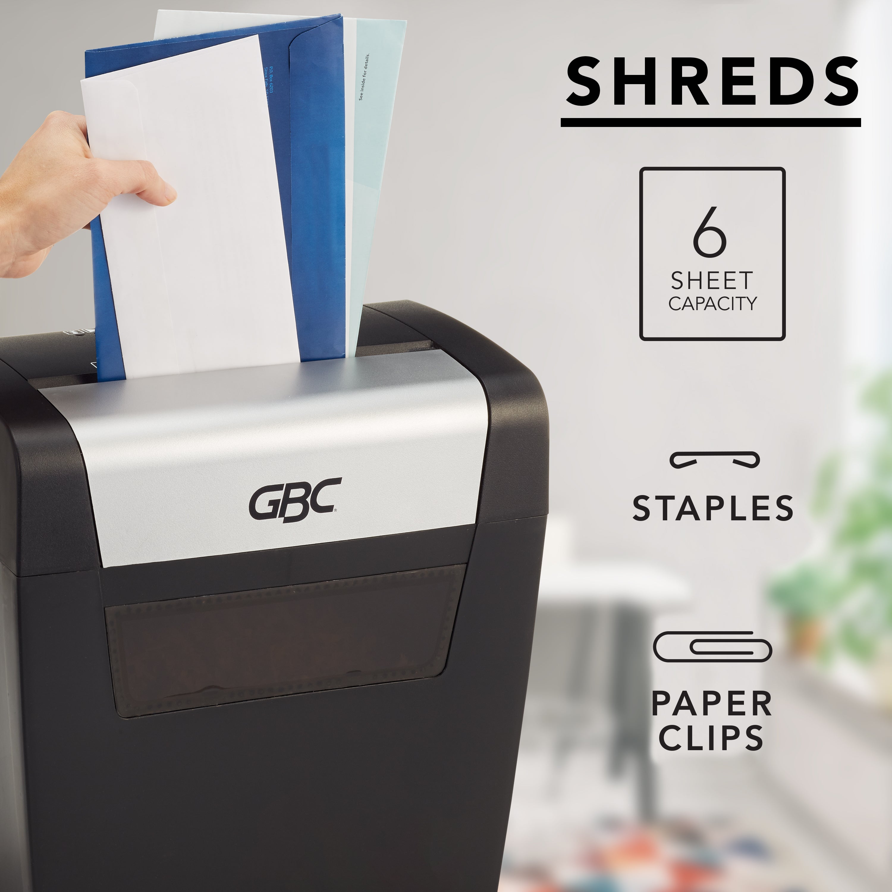 GBC ShredMaster PX06-04 Micro Cut Shredder