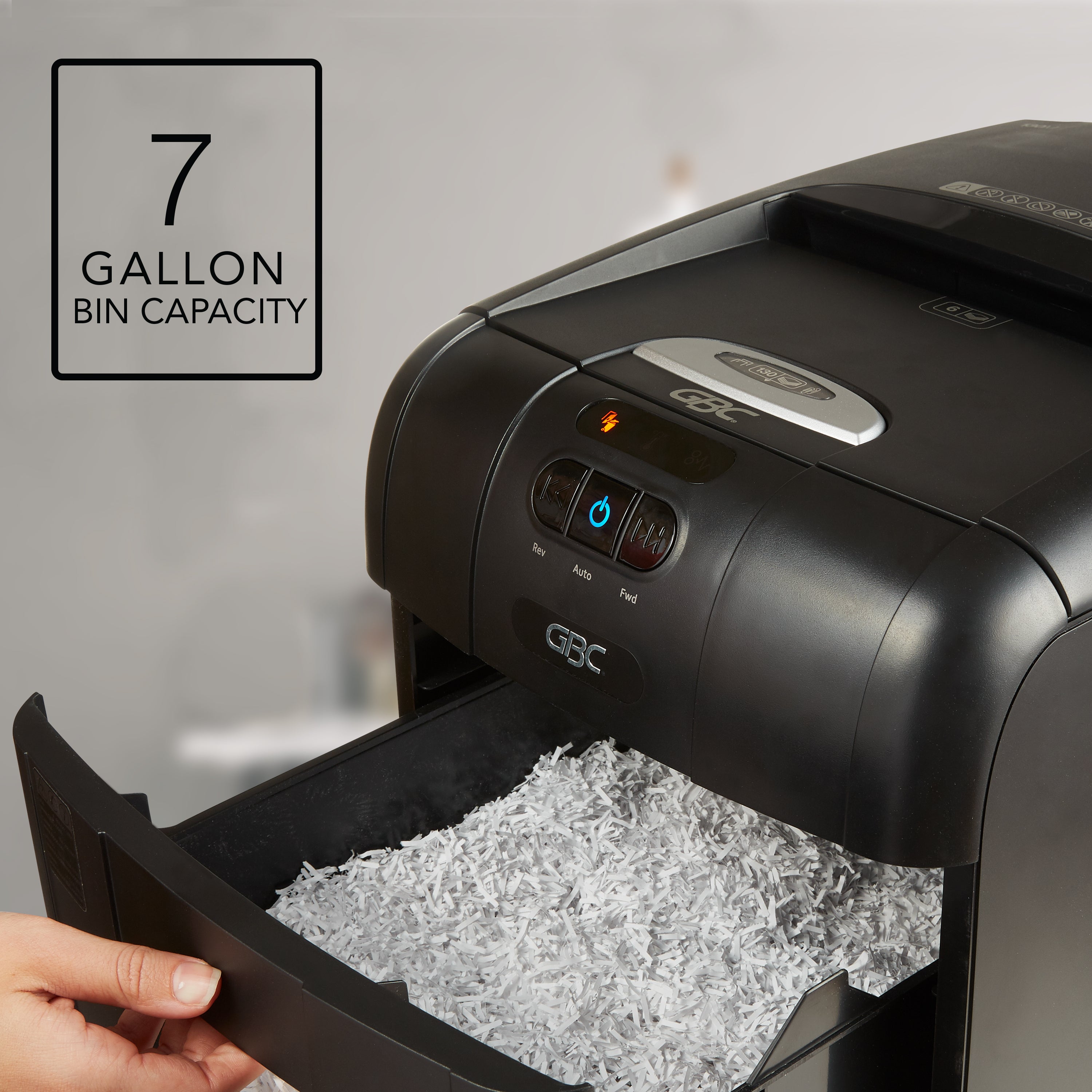 GBC Stack and Shred 130X Autofeed Shredder