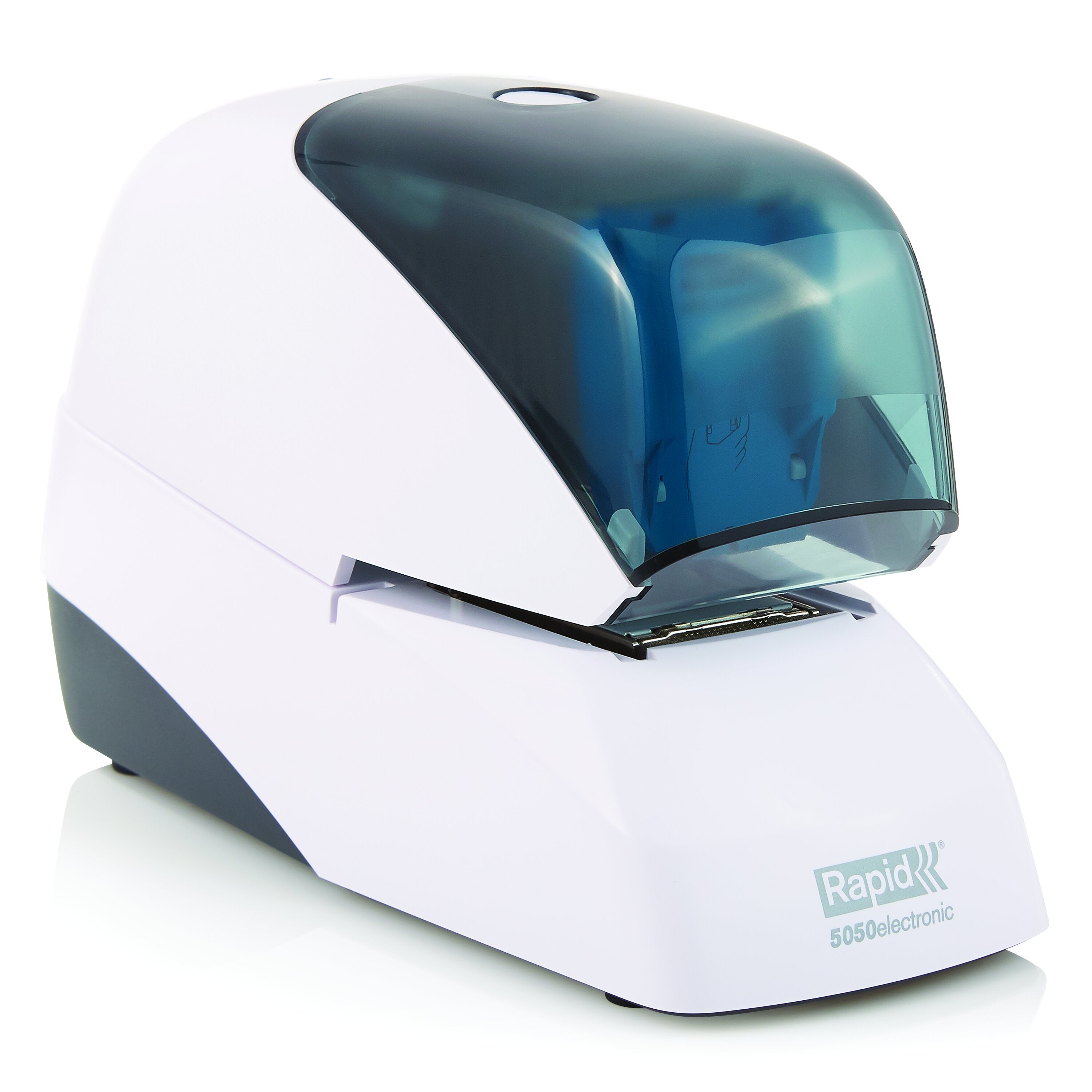 Rapid® 5050e Electric Cartridge Stapler - White, 60 Sheets