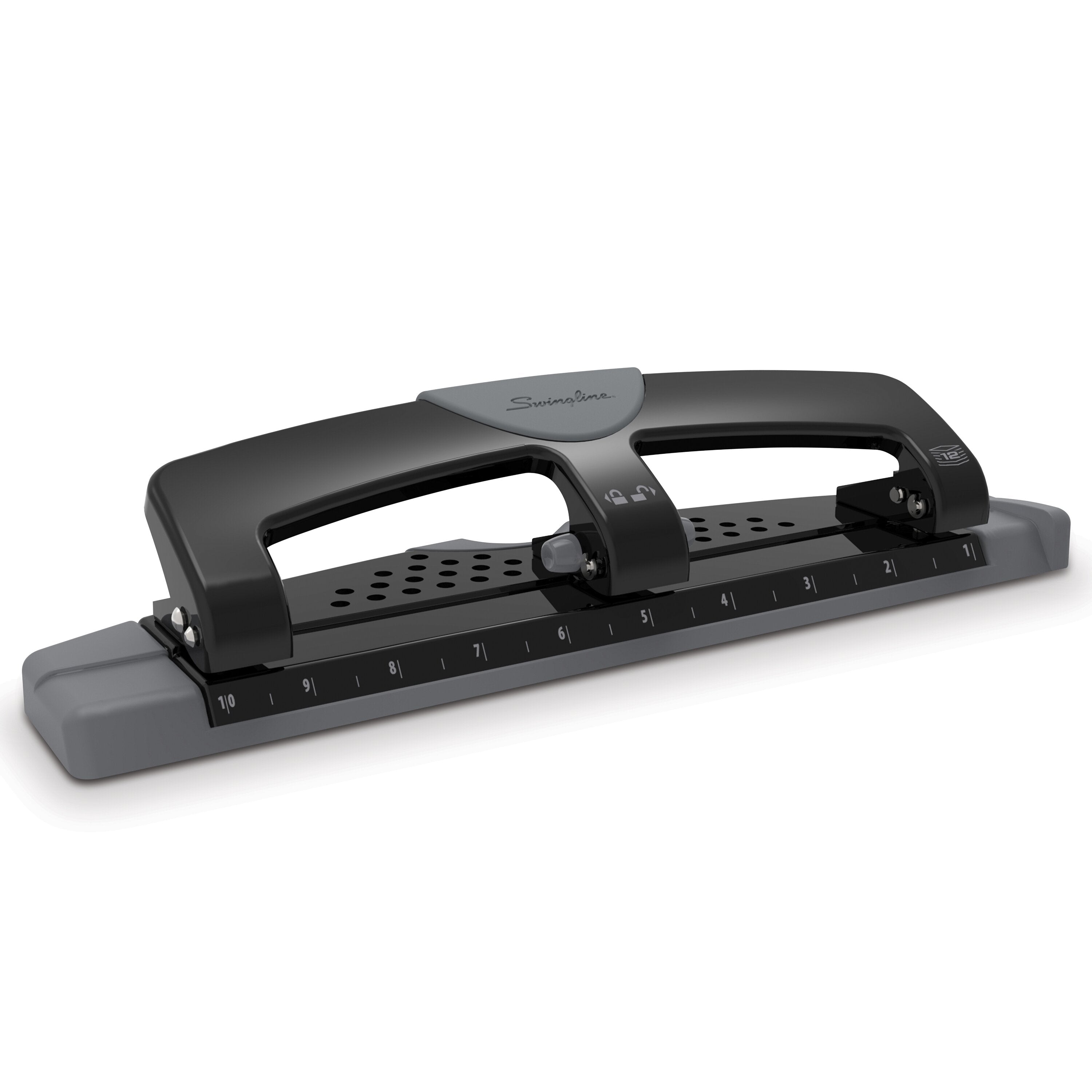 Swingline® SmartTouch™ 3-Hole Punch, Model ST-12, Office Tool