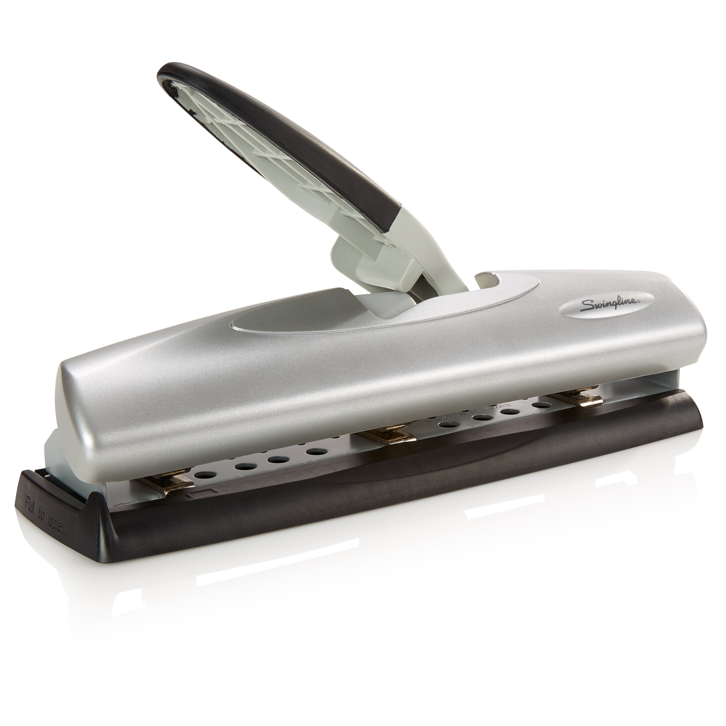 Swingline® LightTouch® High Capacity Desktop Punch, 2-7 Holes, 20 Sheets