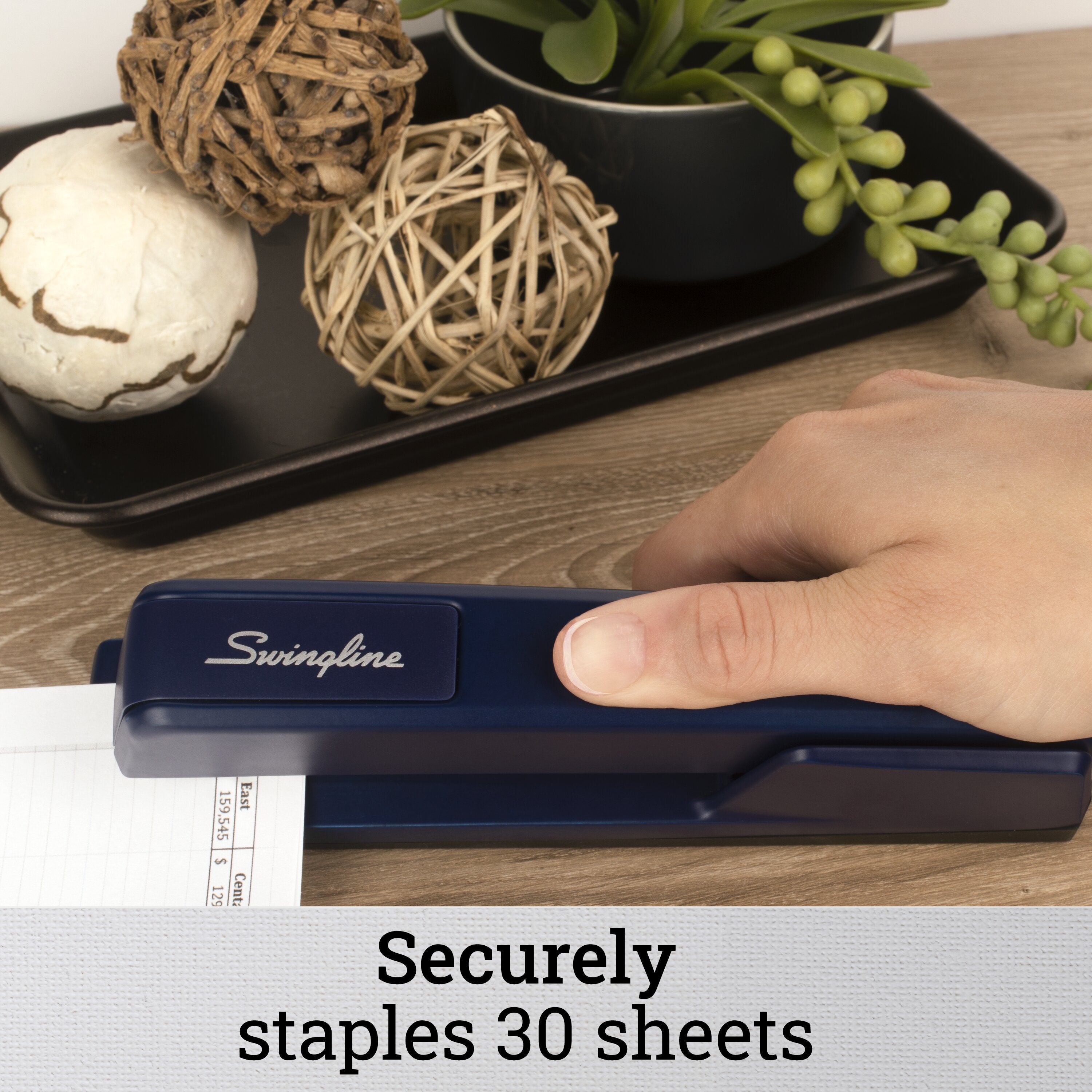 Swingline® 747® Classic Stapler, Royal Blue, 30 Sheets