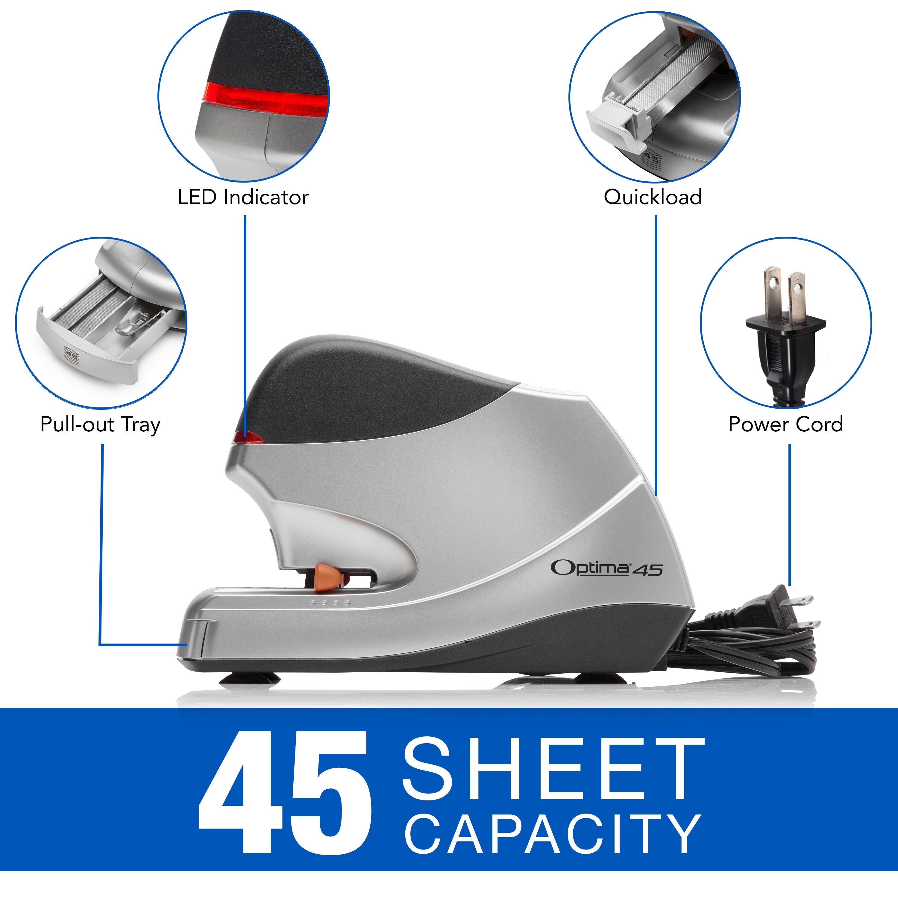 Swingline® Optima® 45 Electric Stapler Value Pack