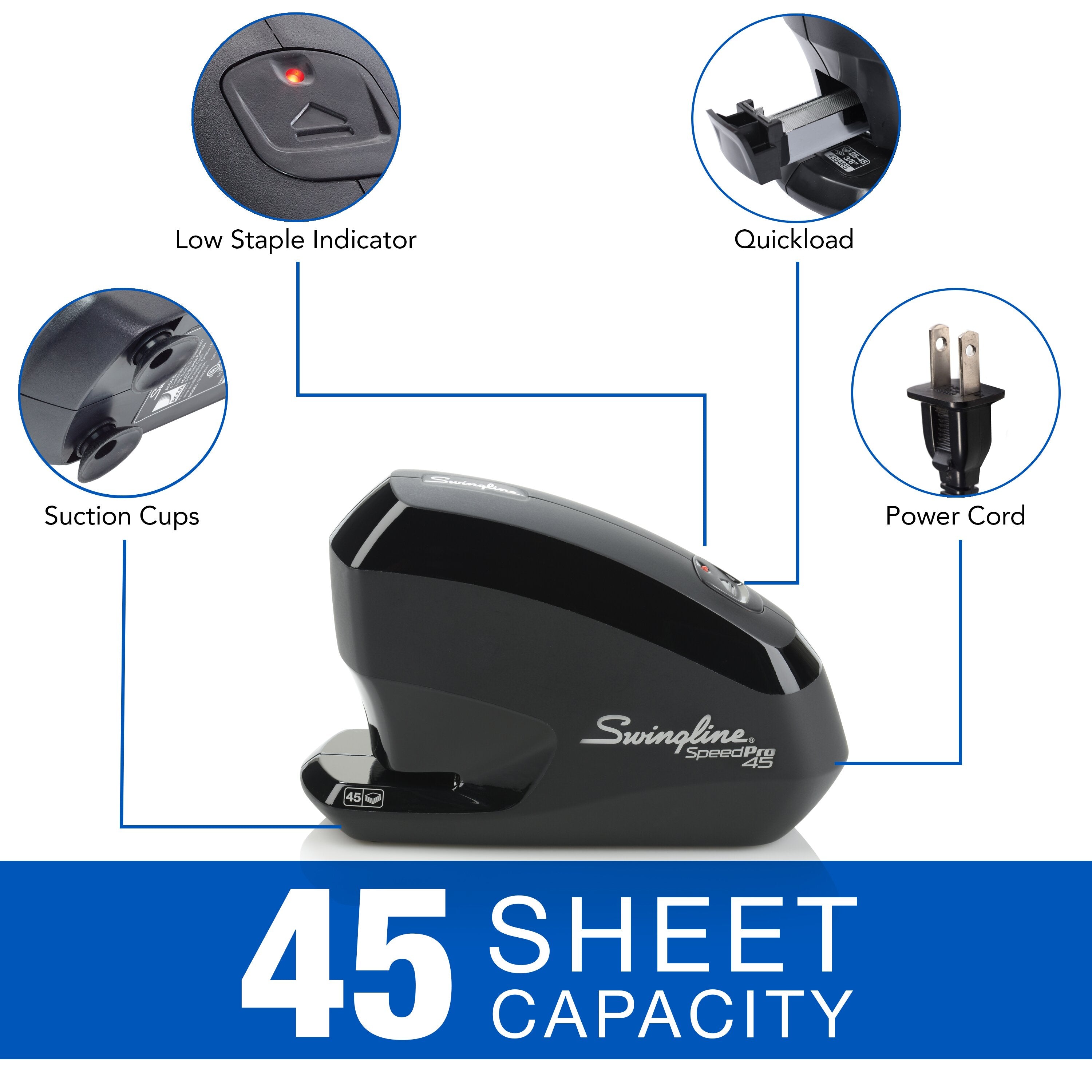 Swingline® Speed Pro™ 45 Electric Stapler Value Pack