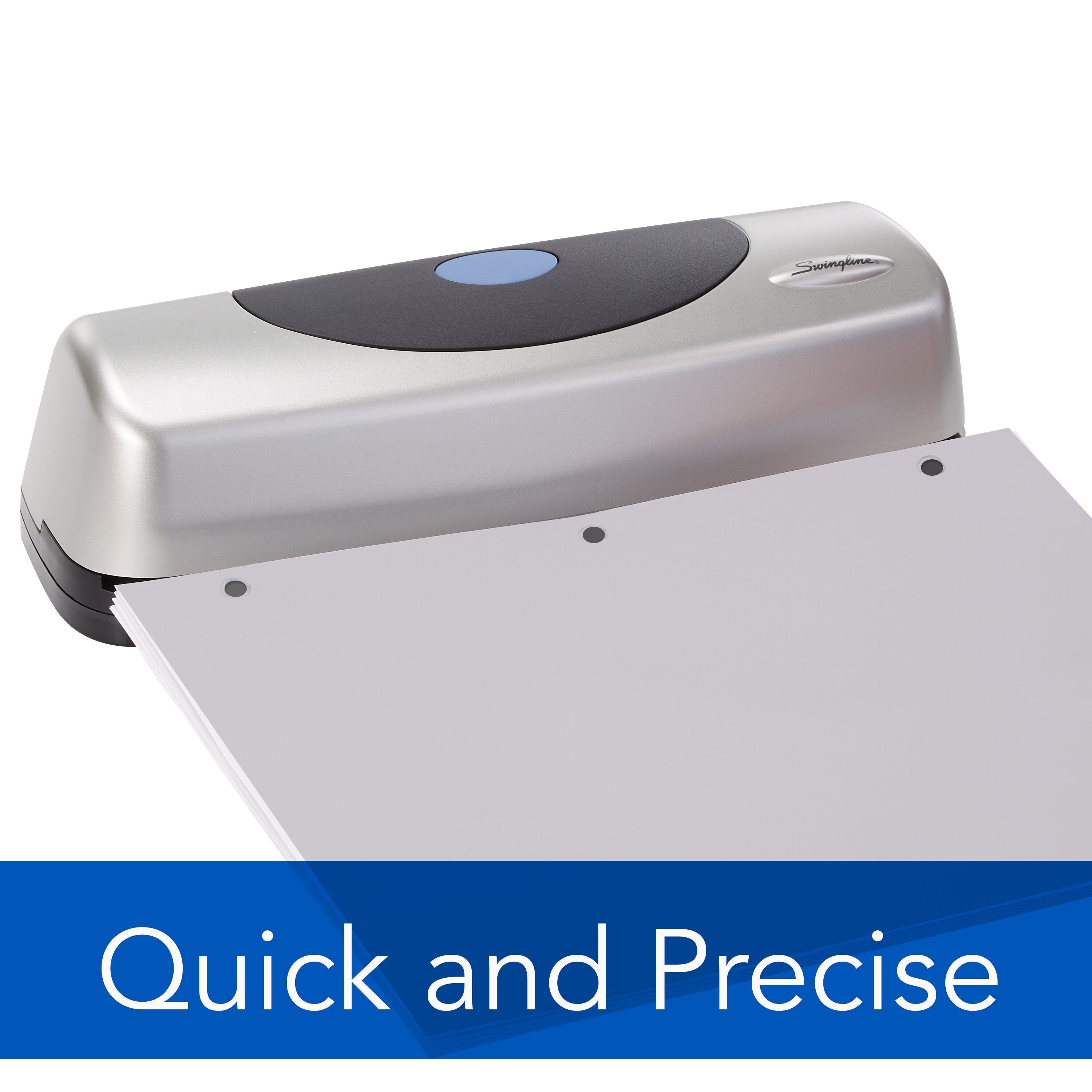 Swingline® Electric Portable Desktop Punch, Model 3H-8.5C, 15S