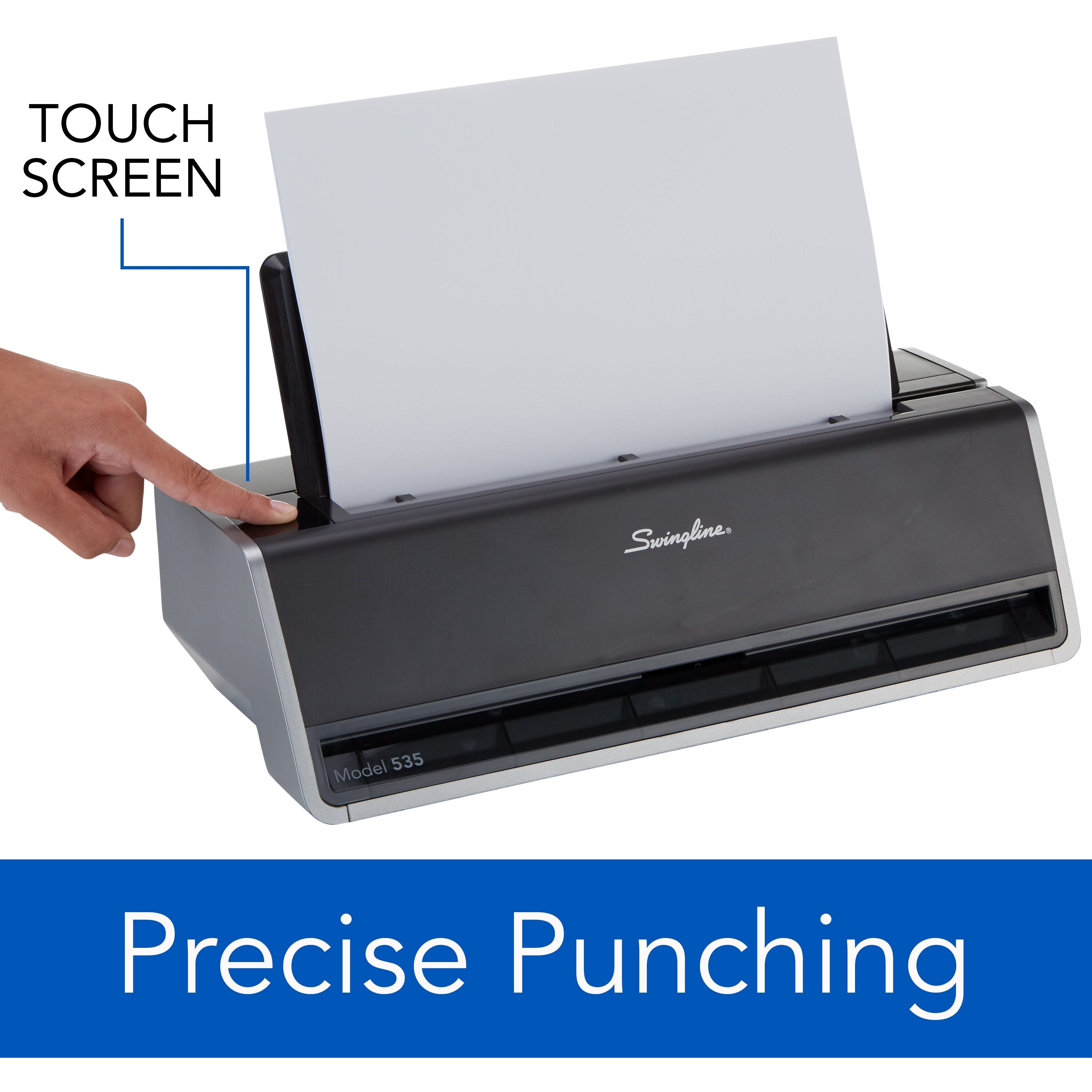 Swingline® Electric Punch, Model 3H-28S, 3-Hole Punch