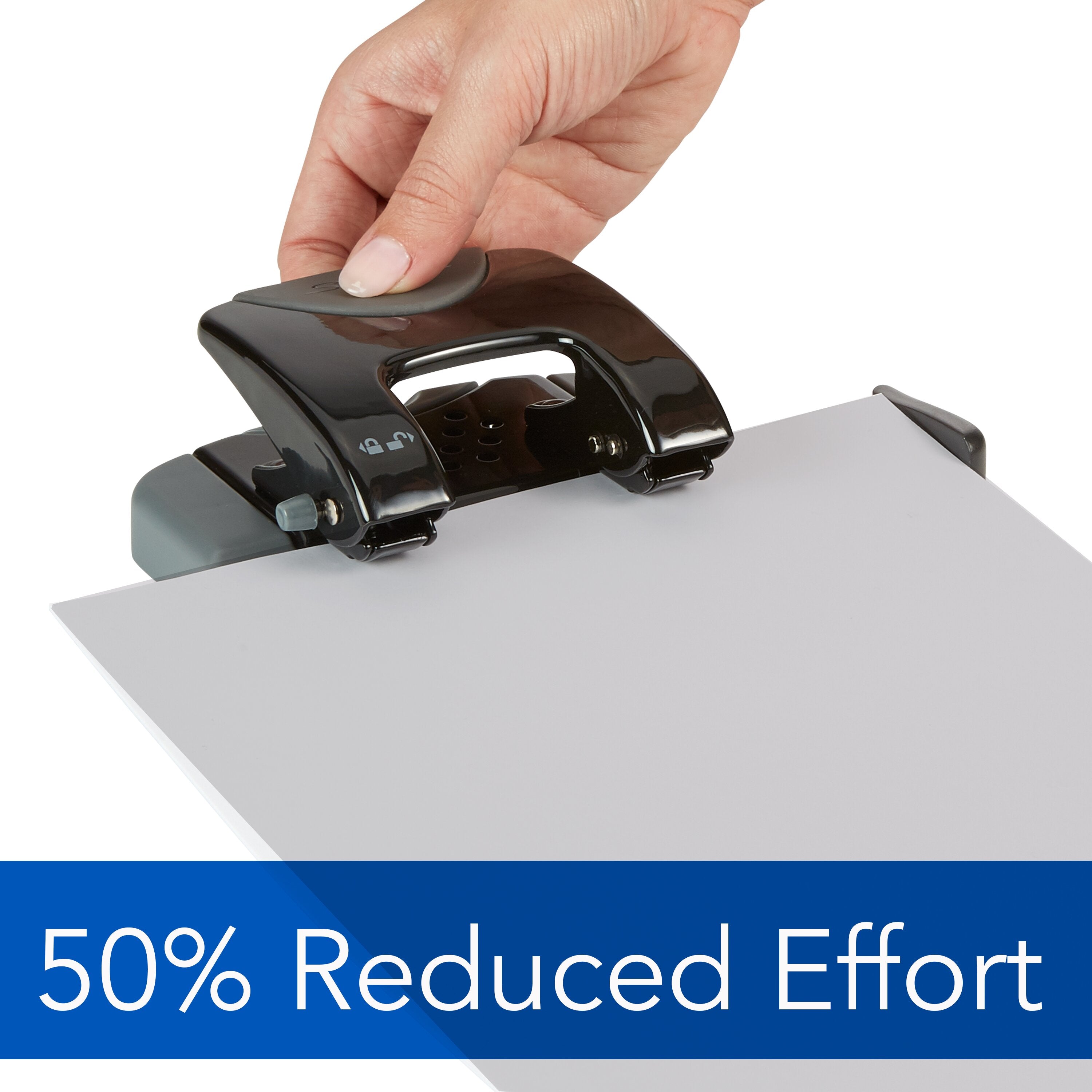 Swingline® SmartTouch™ 2-Hole Punch - Low Force, 20 Sheet