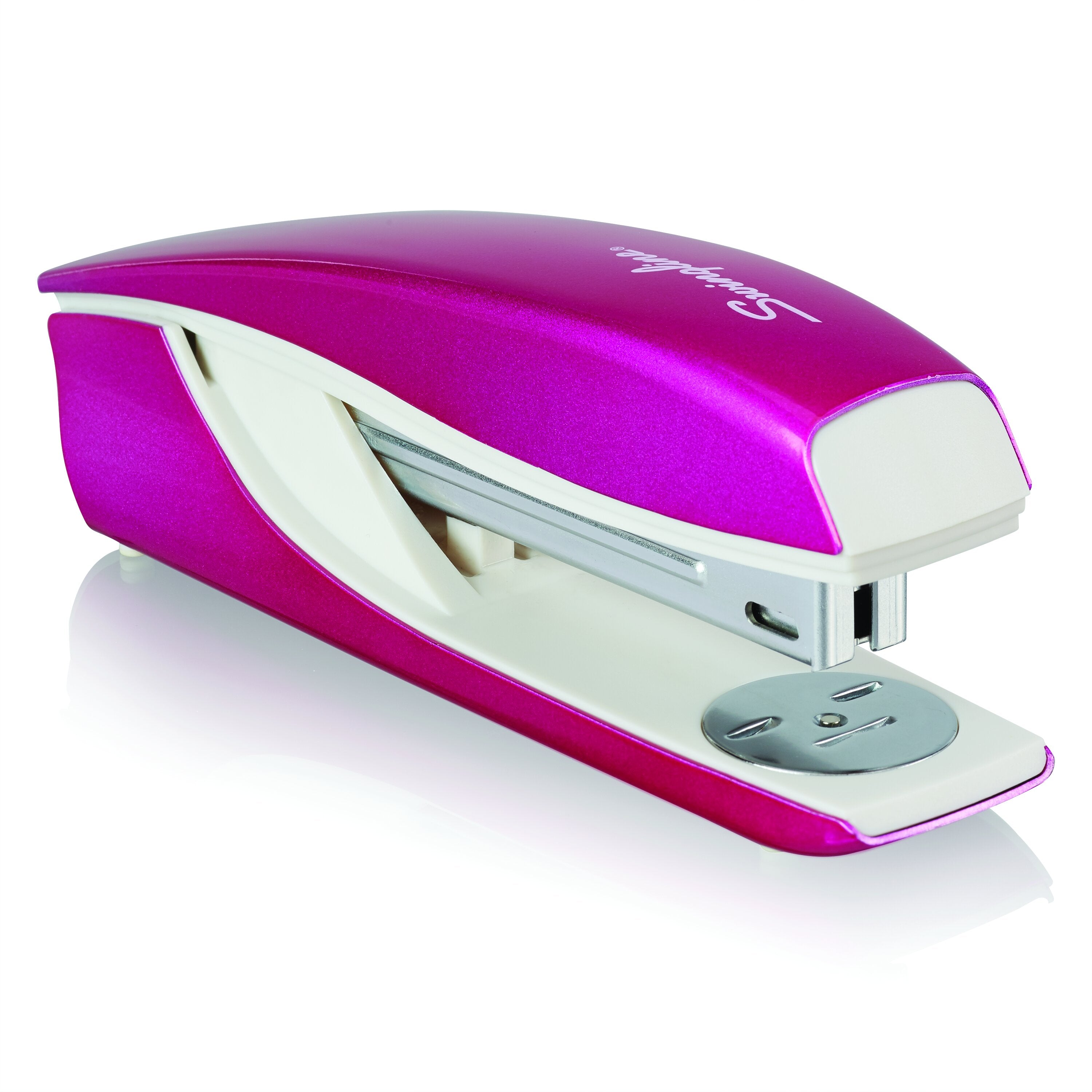 Swingline® NeXXt Series WOW Desktop Stapler, Pink, 40-Sheet Capacity