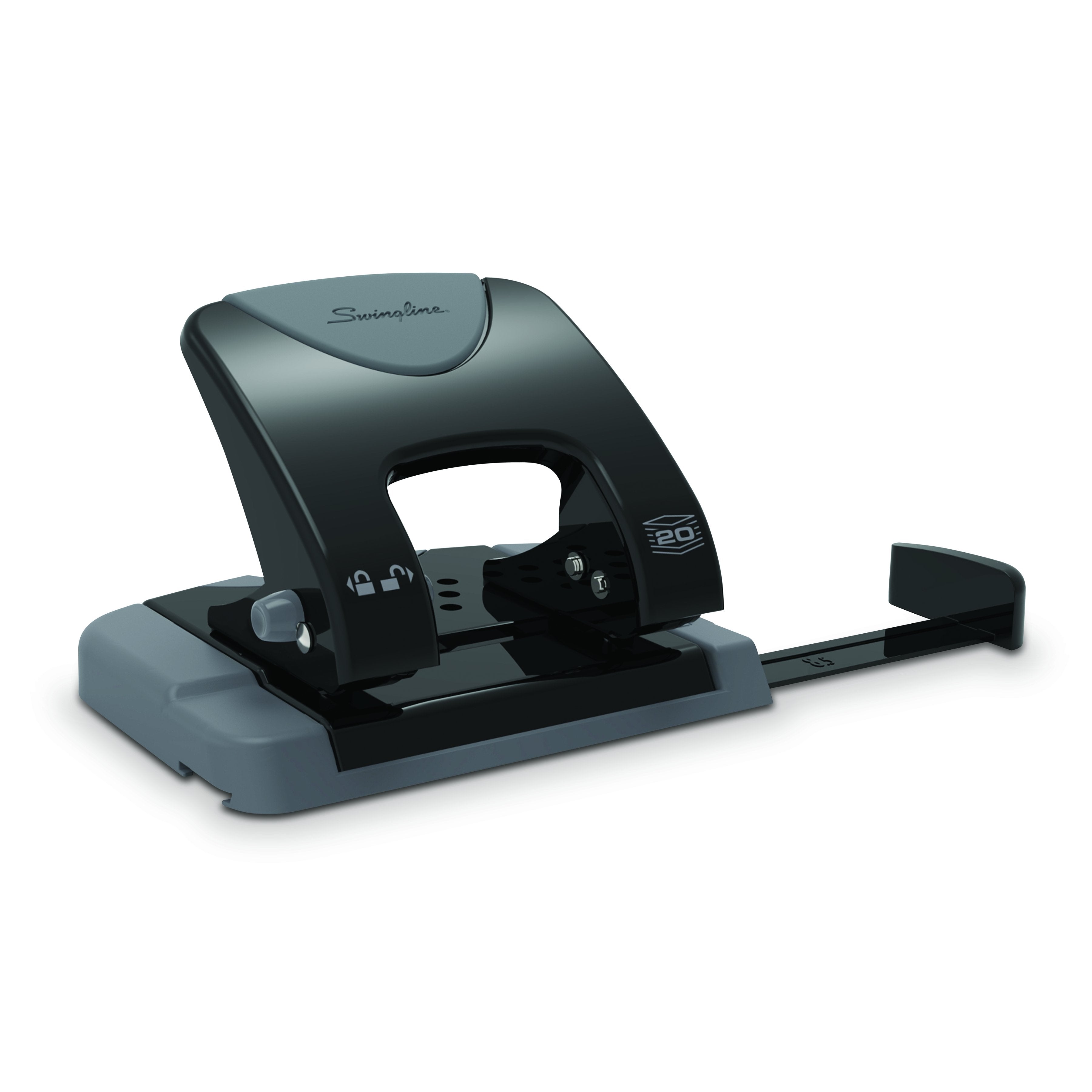 Swingline® SmartTouch™ 2-Hole Punch - Low Force, 20 Sheet