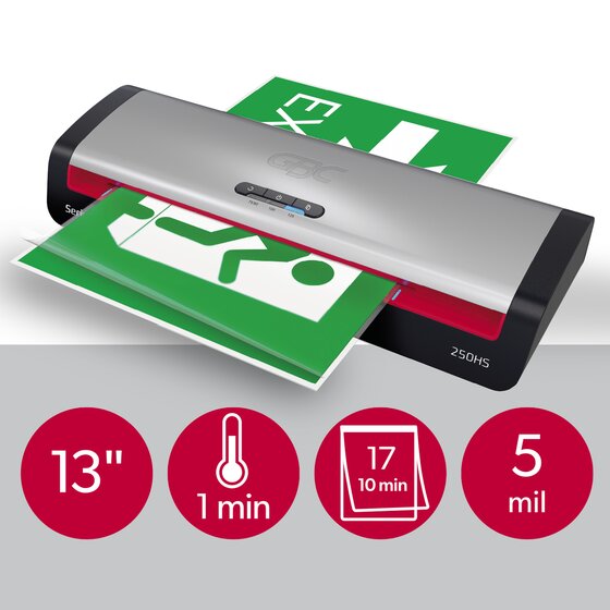 GBC 250HS (Series 2) 13" Pouch Laminator