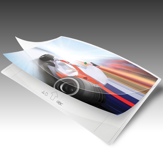 GBC EZUse Speed Thermal Laminating Pouches - Letter Size, 3 mil, 100 Pouches Per Pack, 12 Packs (1200 Total)