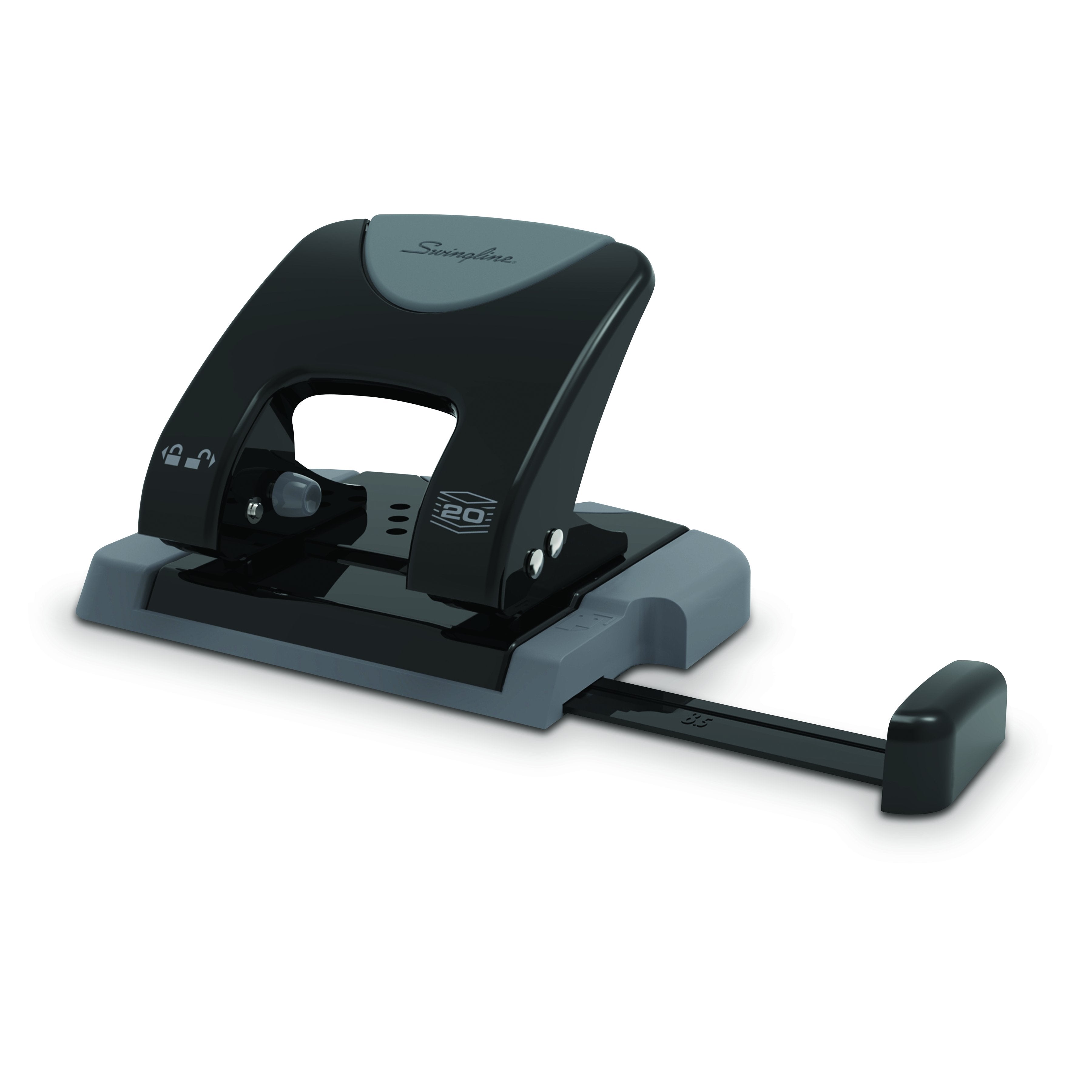 Swingline® SmartTouch™ 2-Hole Punch - Low Force, 20 Sheet