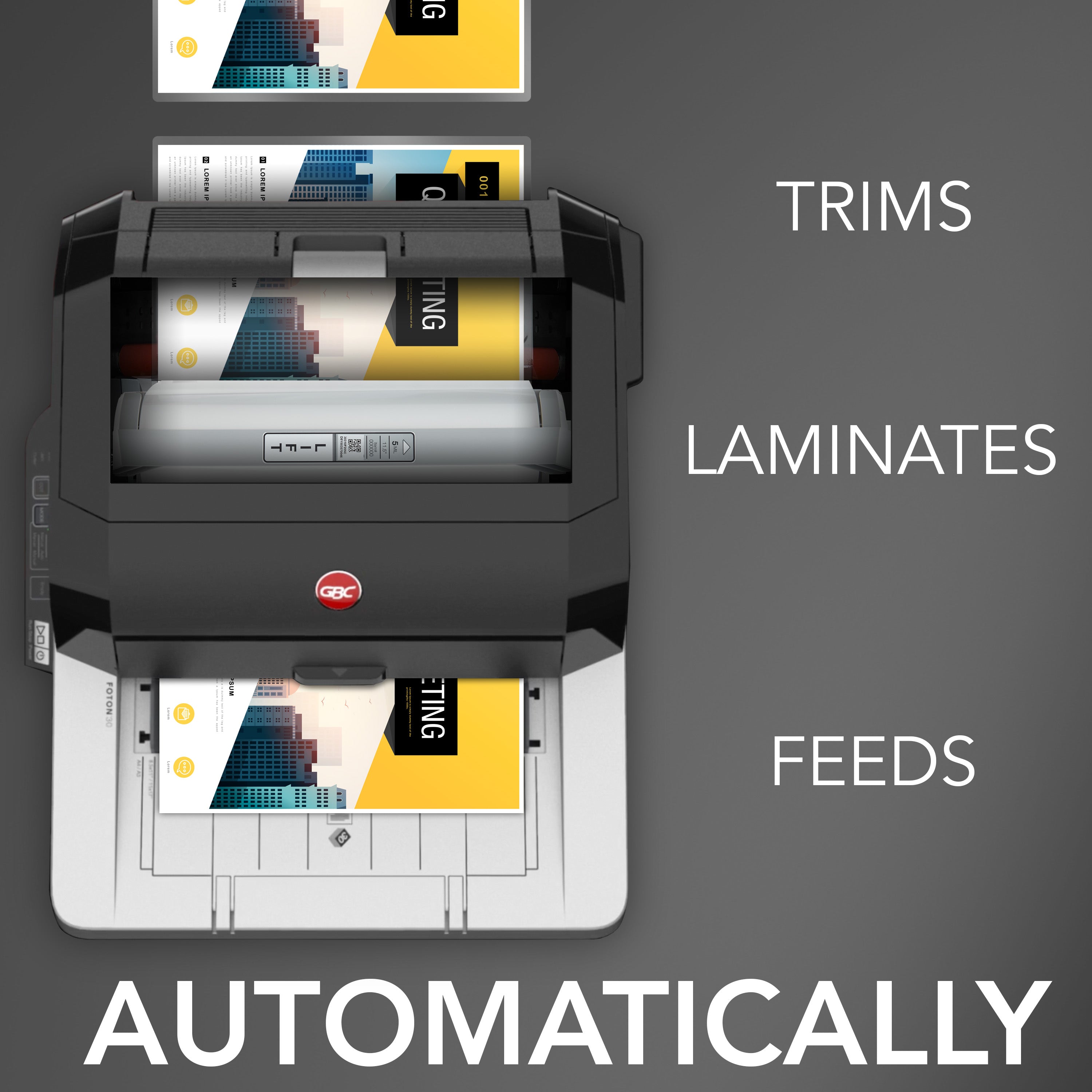 GBC Foton 30 Automatic Laminator