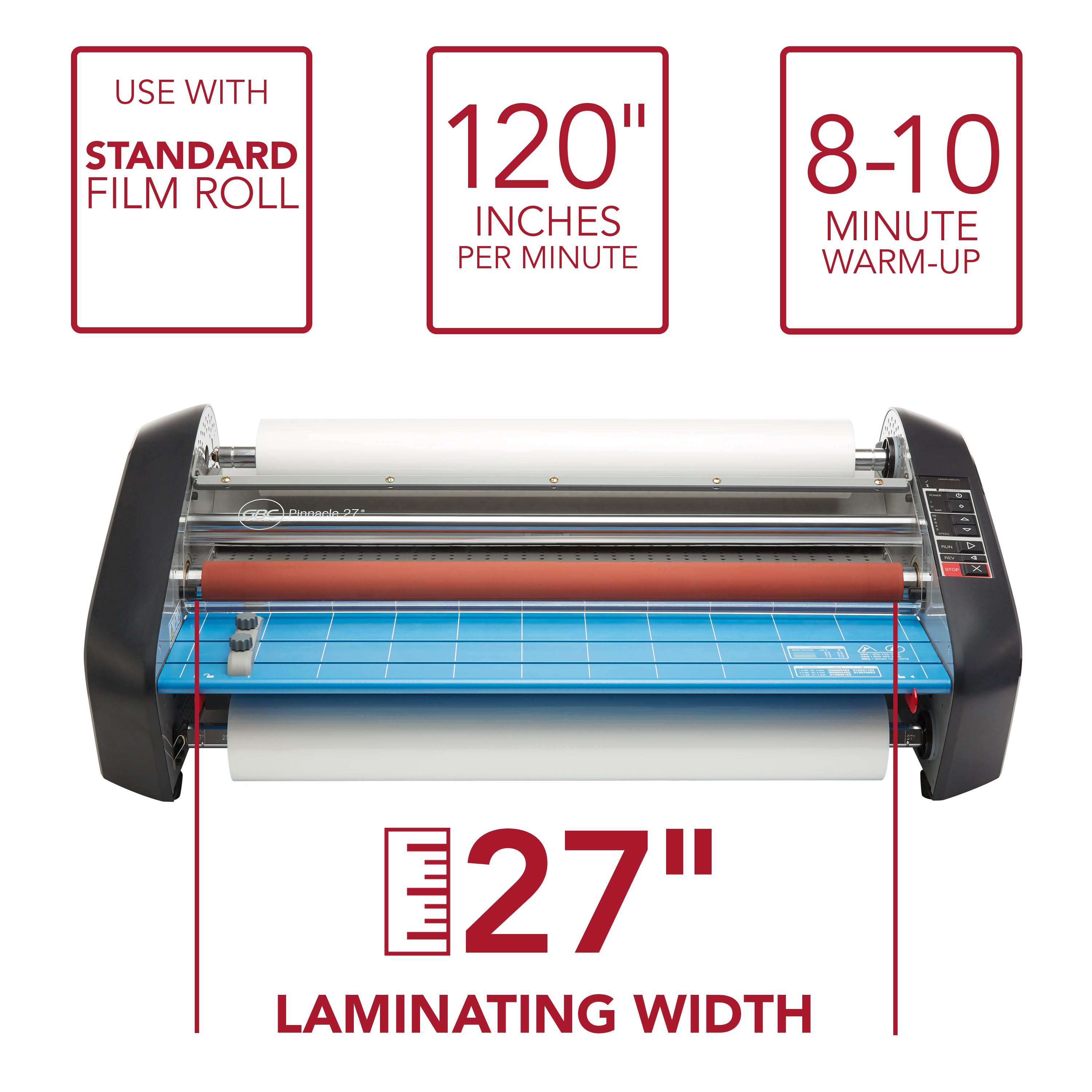 GBC HeatSeal Pinnacle 27 Thermal Roll Laminator