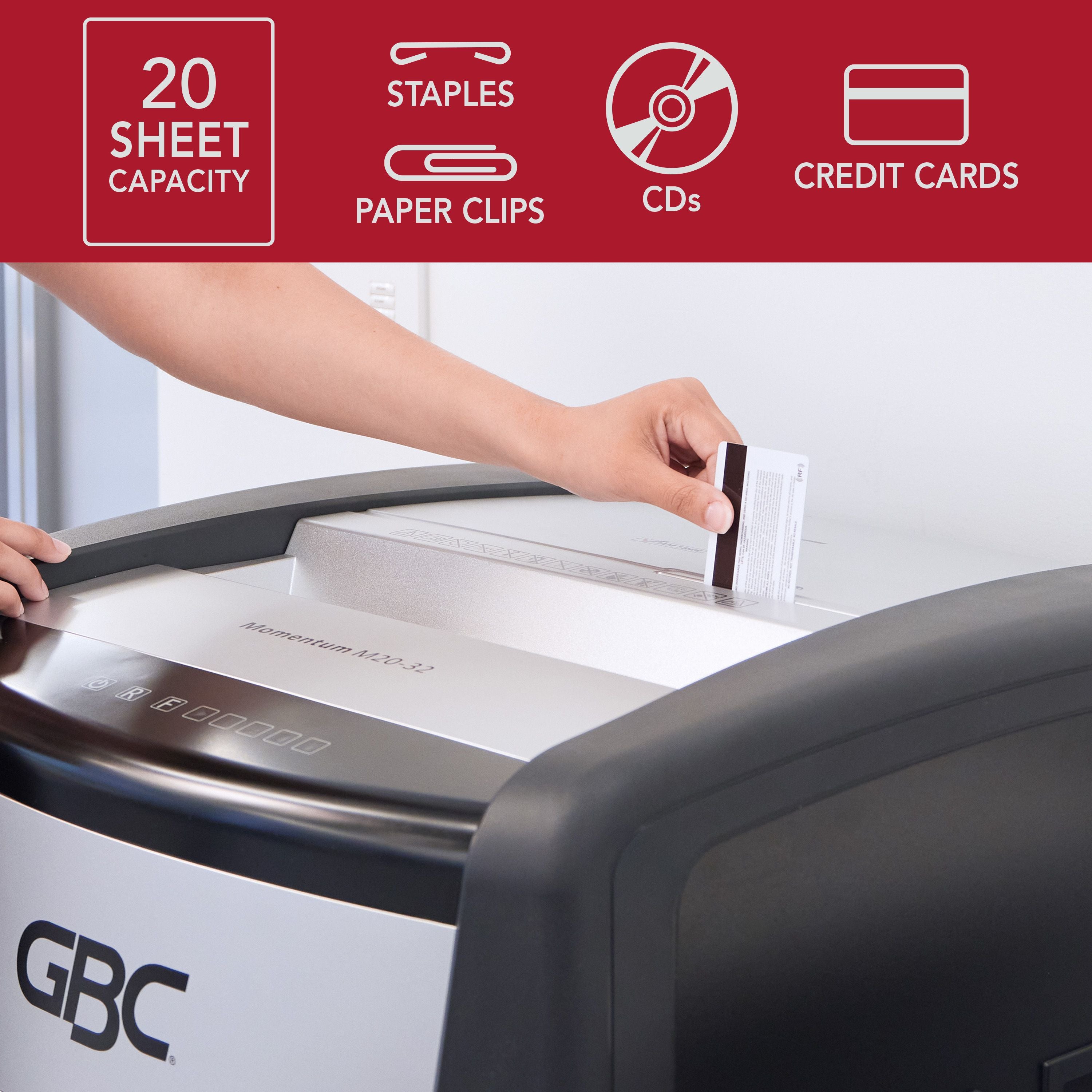 GBC M20-32 Momentum Paper Shredder