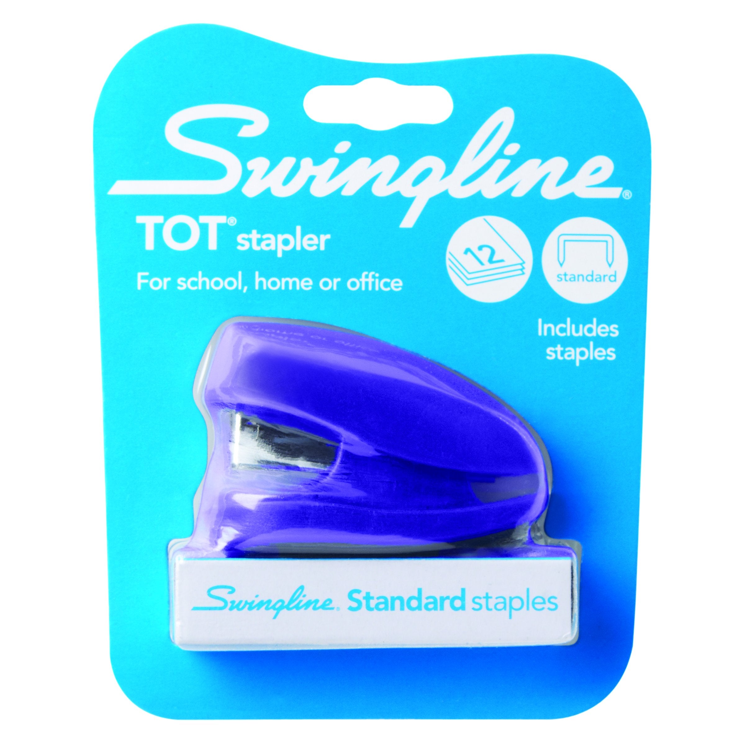 Swingline® Tot® Stapler, Purple - 12 Sheet Capacity