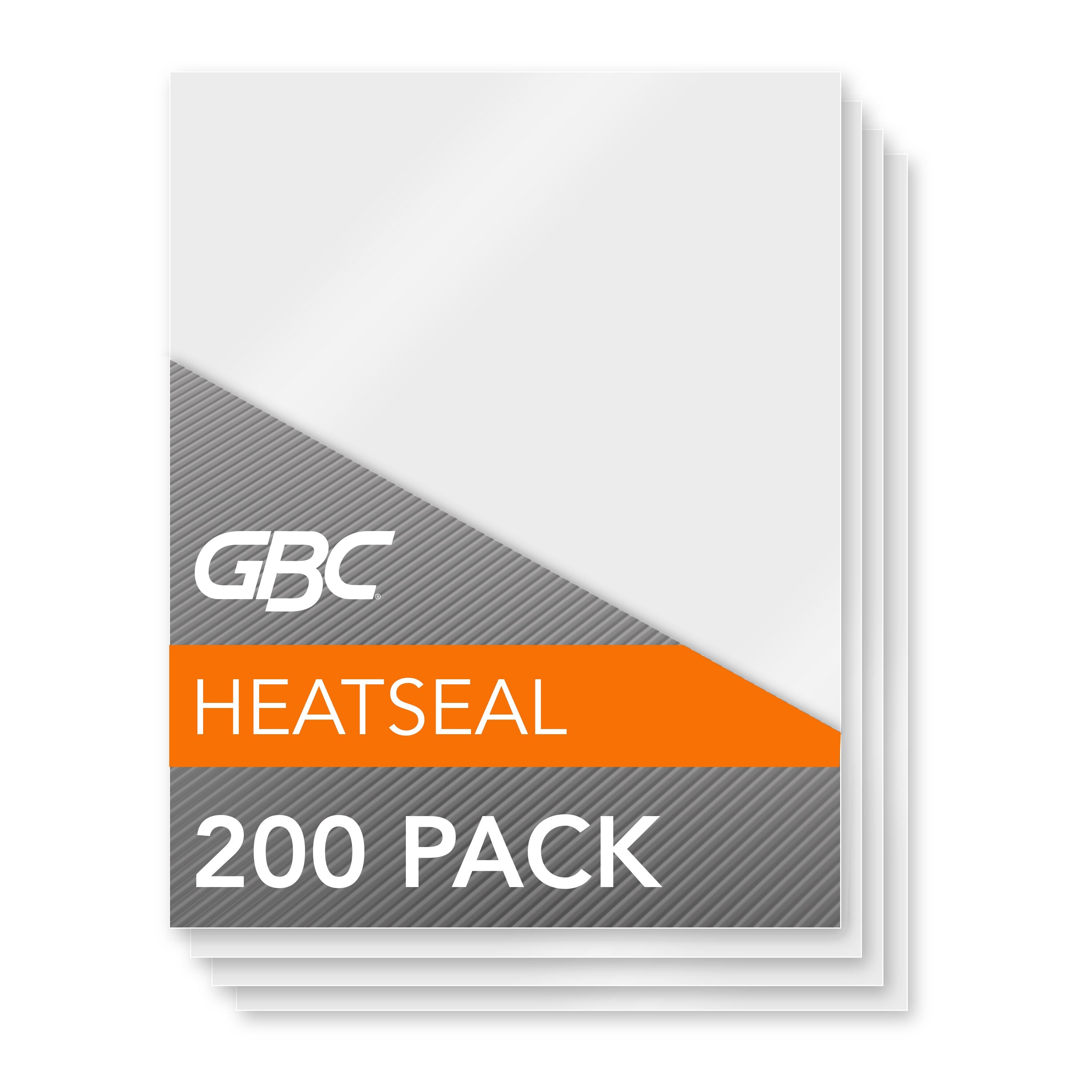 GBC Economy Thermal Laminating Pouches - Letter Size, 3 mil, 200 Pack