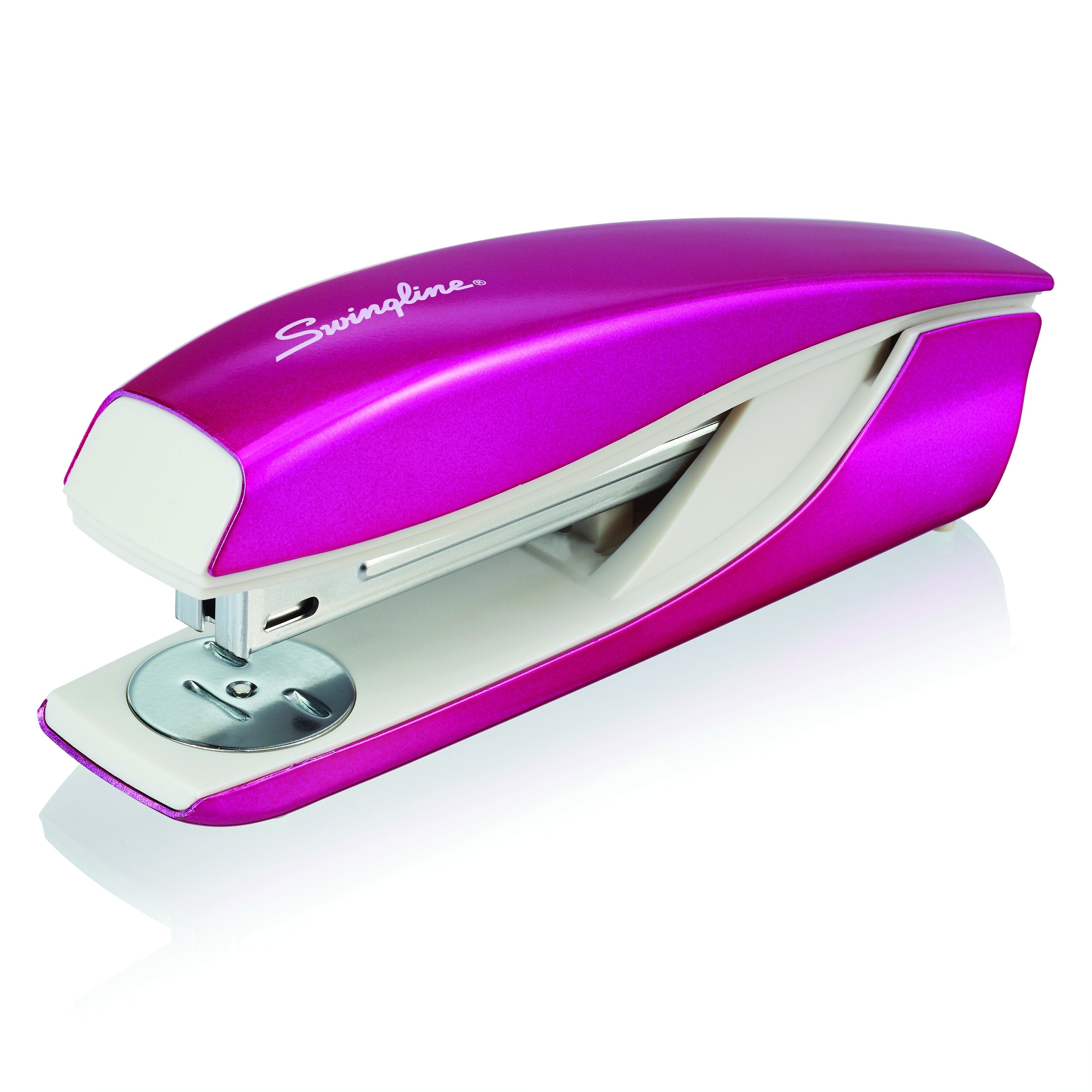 Swingline® NeXXt Series WOW Desktop Stapler, Pink, 40-Sheet Capacity