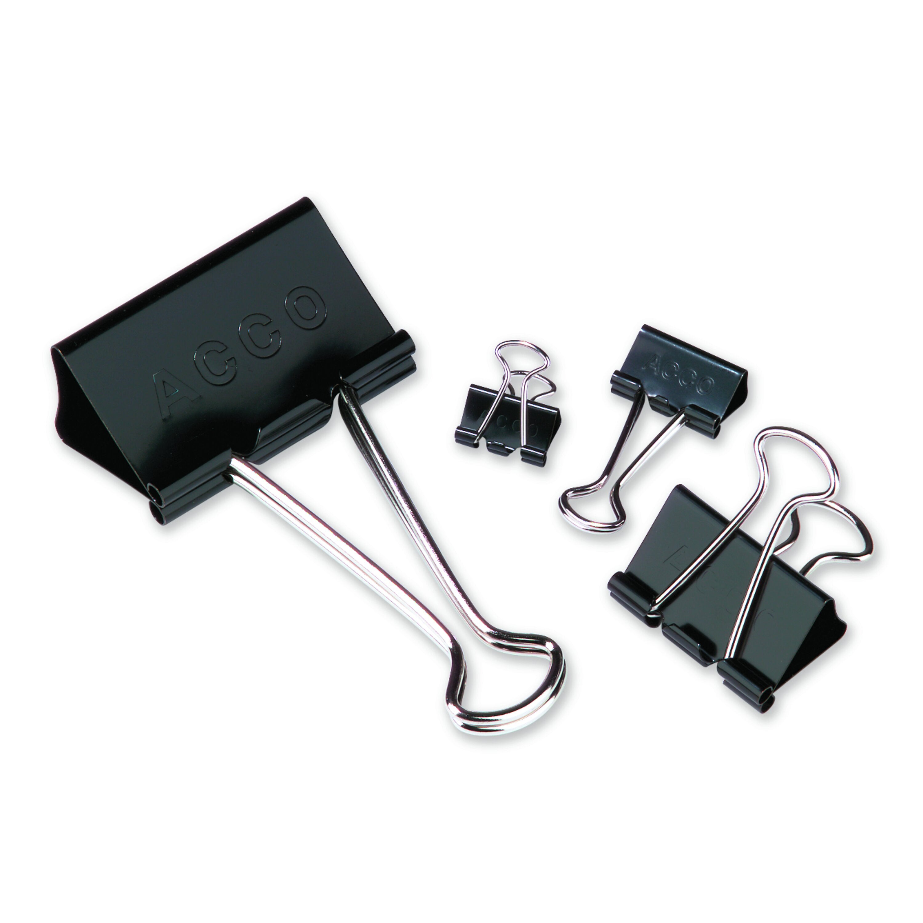 ACCO Mini Binder Clips, Model: Mini12, Box of 12