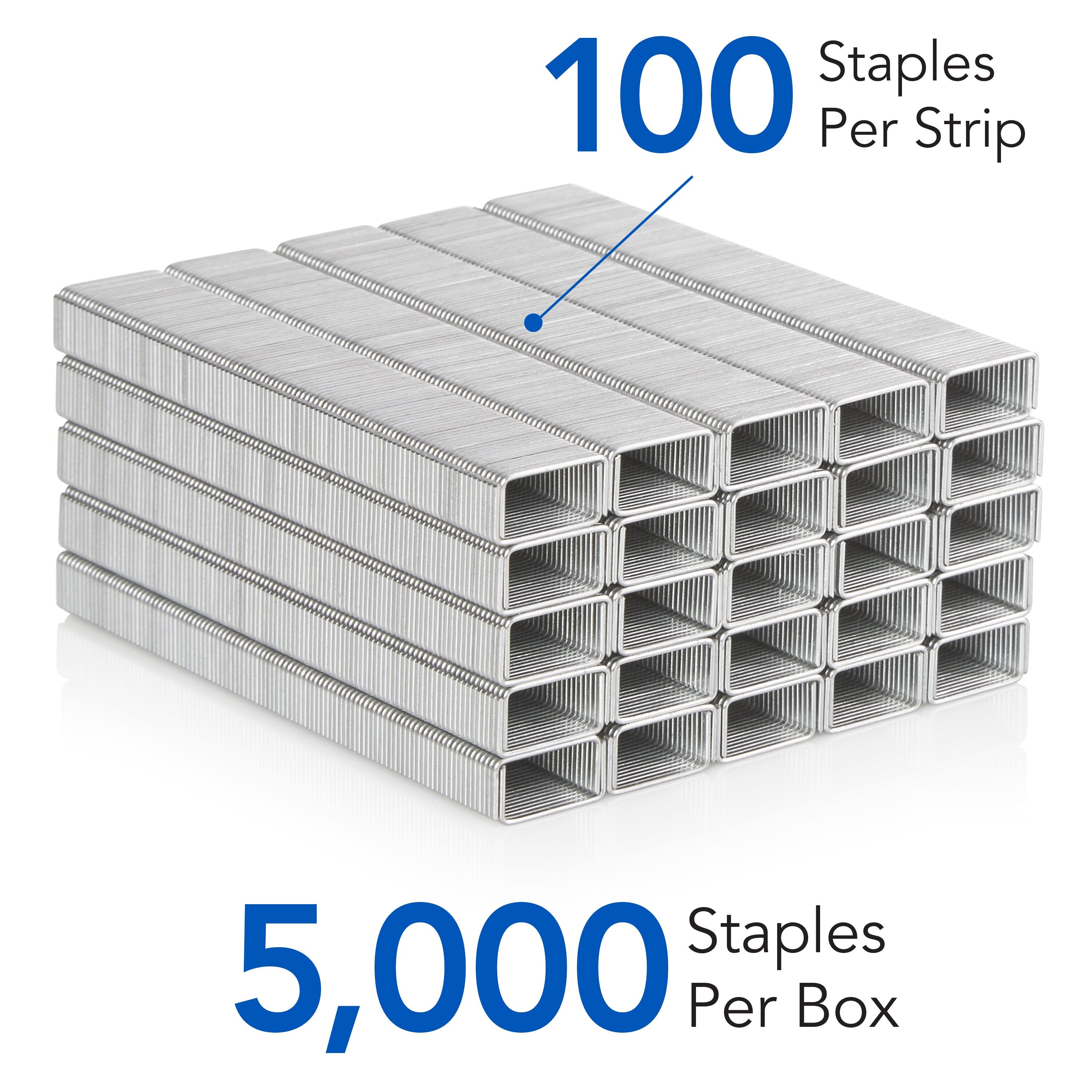 Swingline® Heavy Duty Staples, 1/4" Leg Length, 5,000/Box