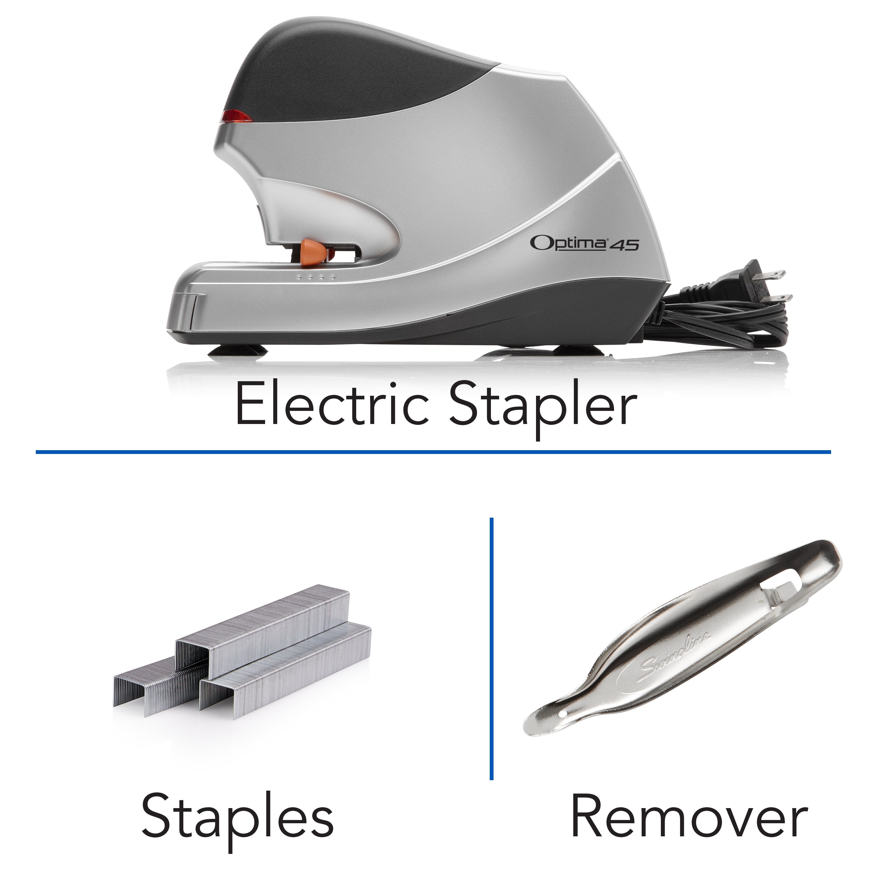 Swingline® Optima® 45 Electric Stapler Value Pack