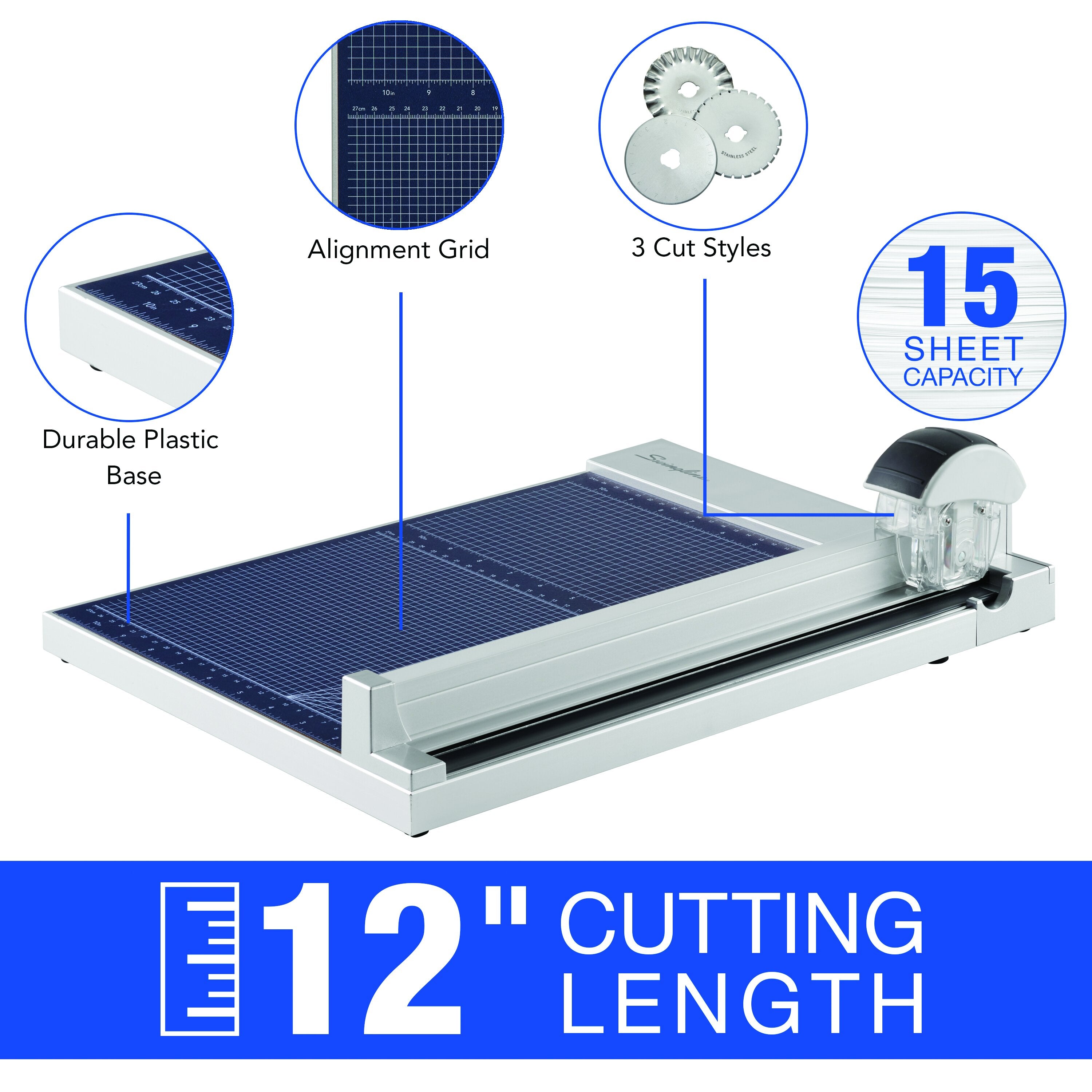 Swingline® ClassicCut® 1215P MultiCut Trimmer