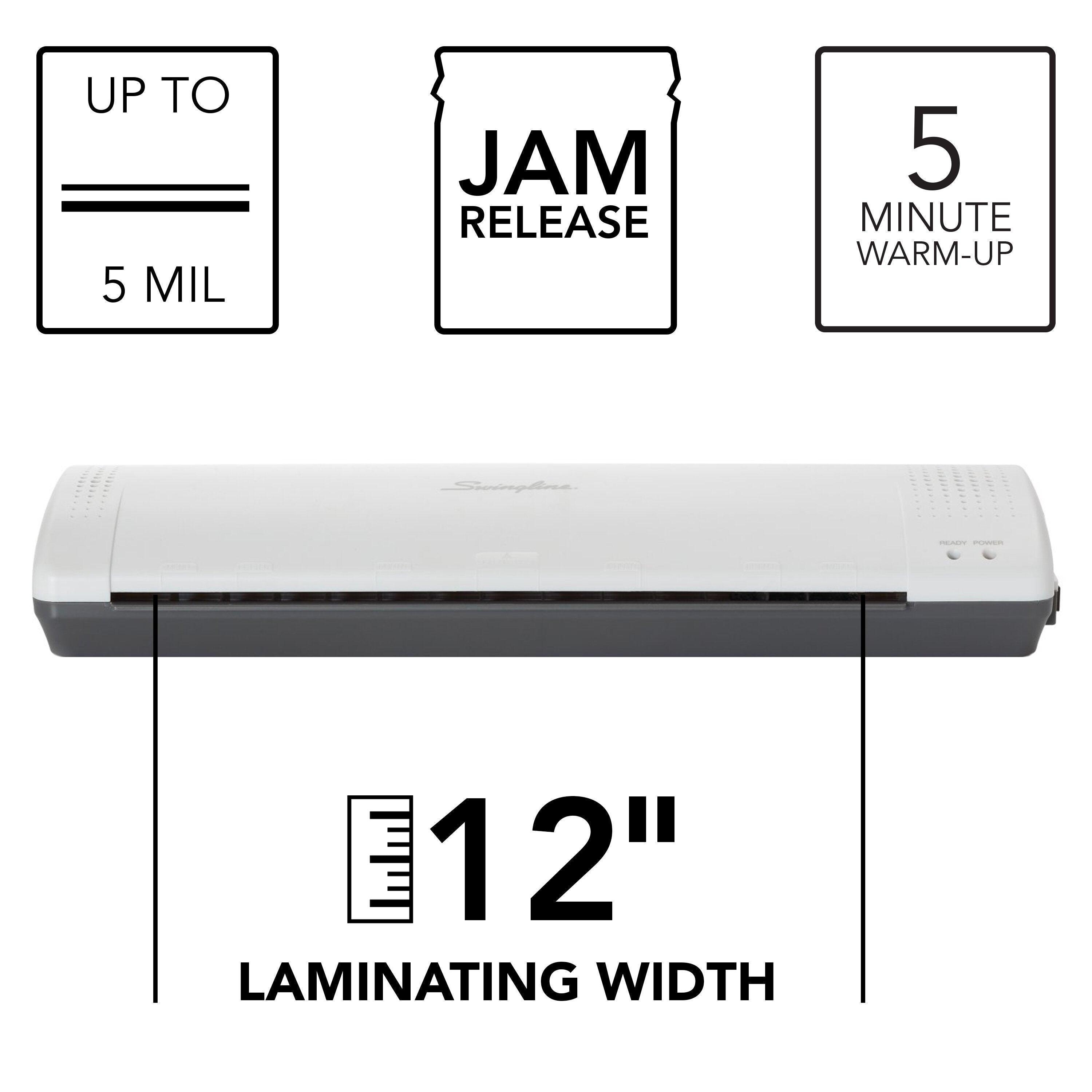 Swingline Inspire Plus 12.5" Pouch Laminator (White)