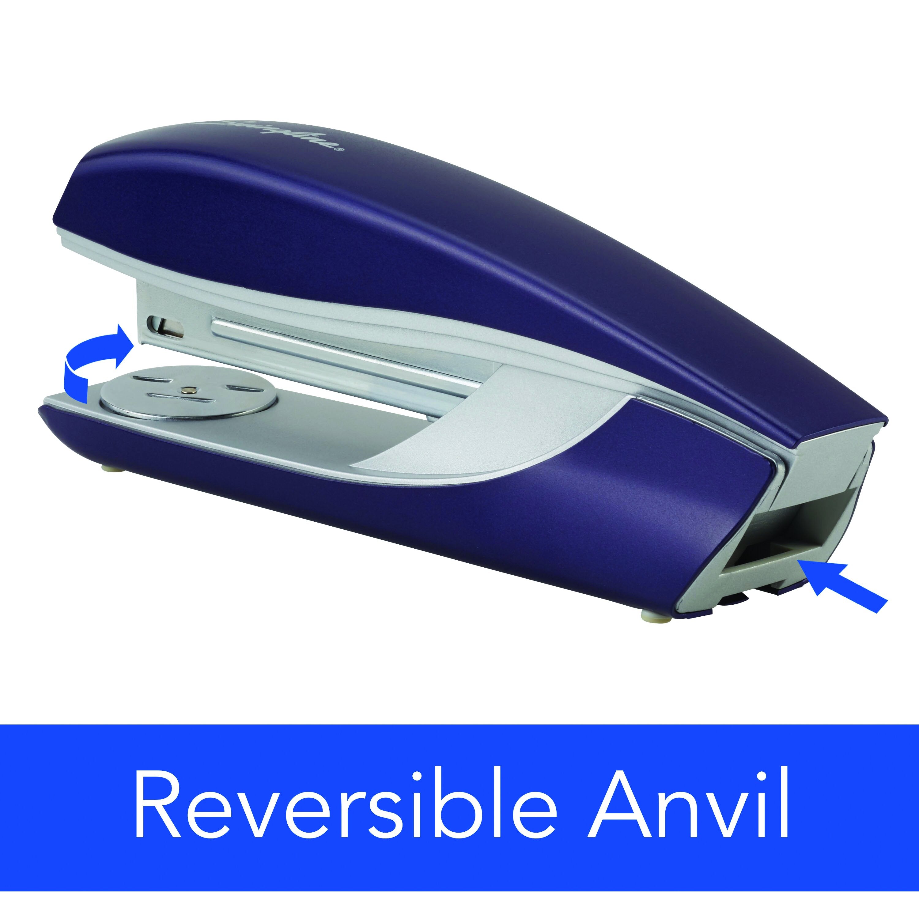 Swingline® NeXXt Series Style Desktop Stapler, Blue - 40 Sheets, Top-L