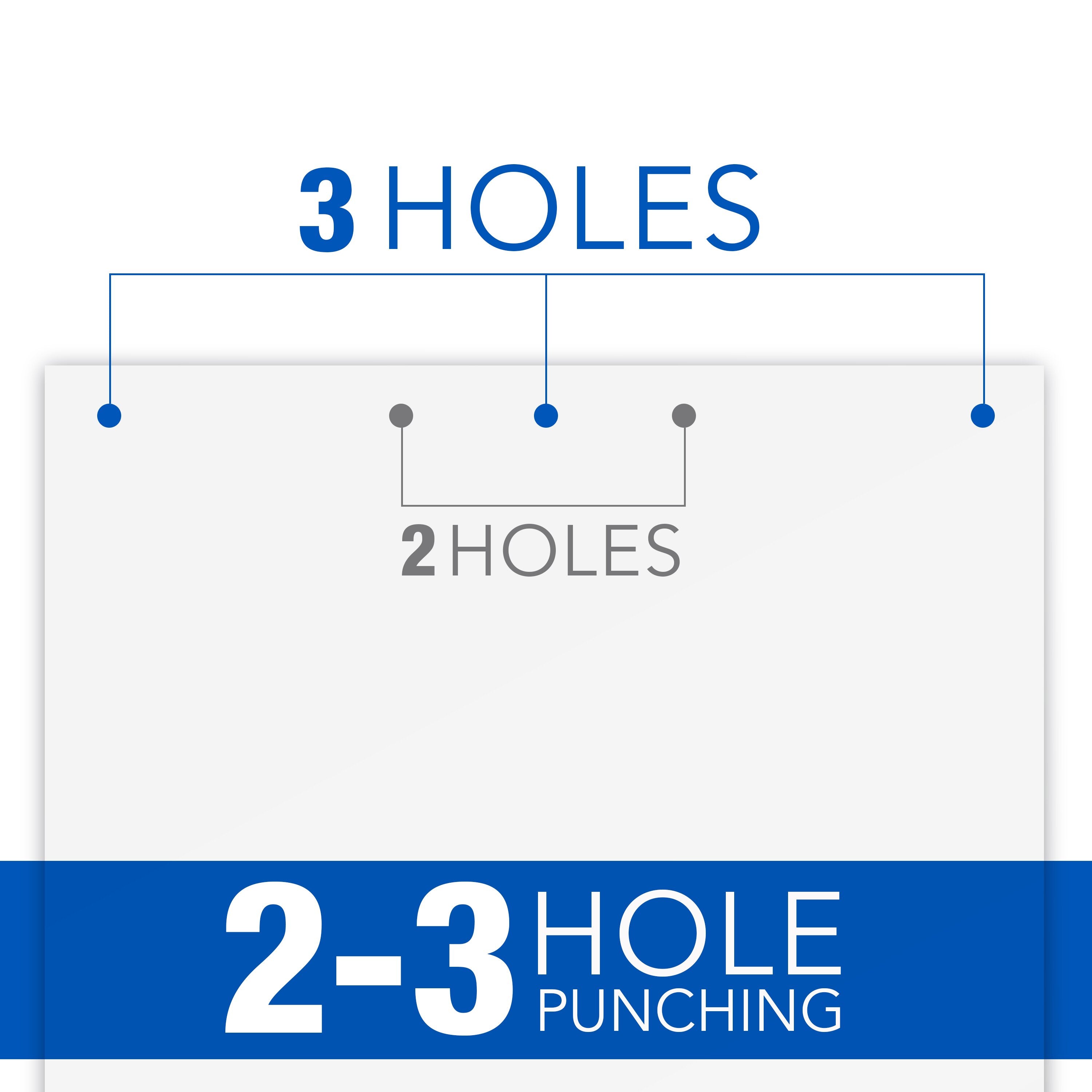 Swingline® SmartTouch™ 3-Hole Punch - 20 Sheet Effortless Punching