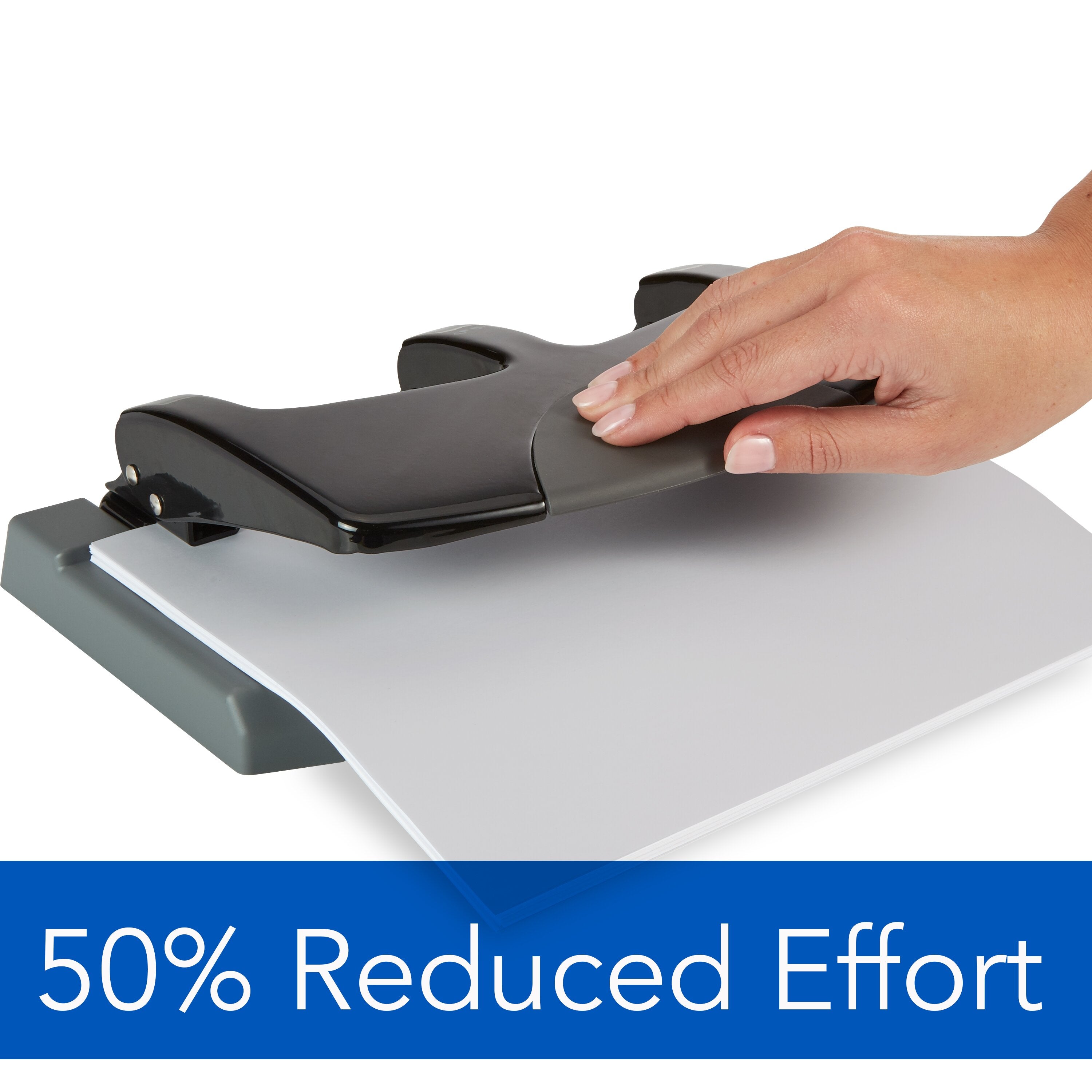 Swingline® SmartTouch™ 3-Hole Punch, 45 Sheets, Low Force