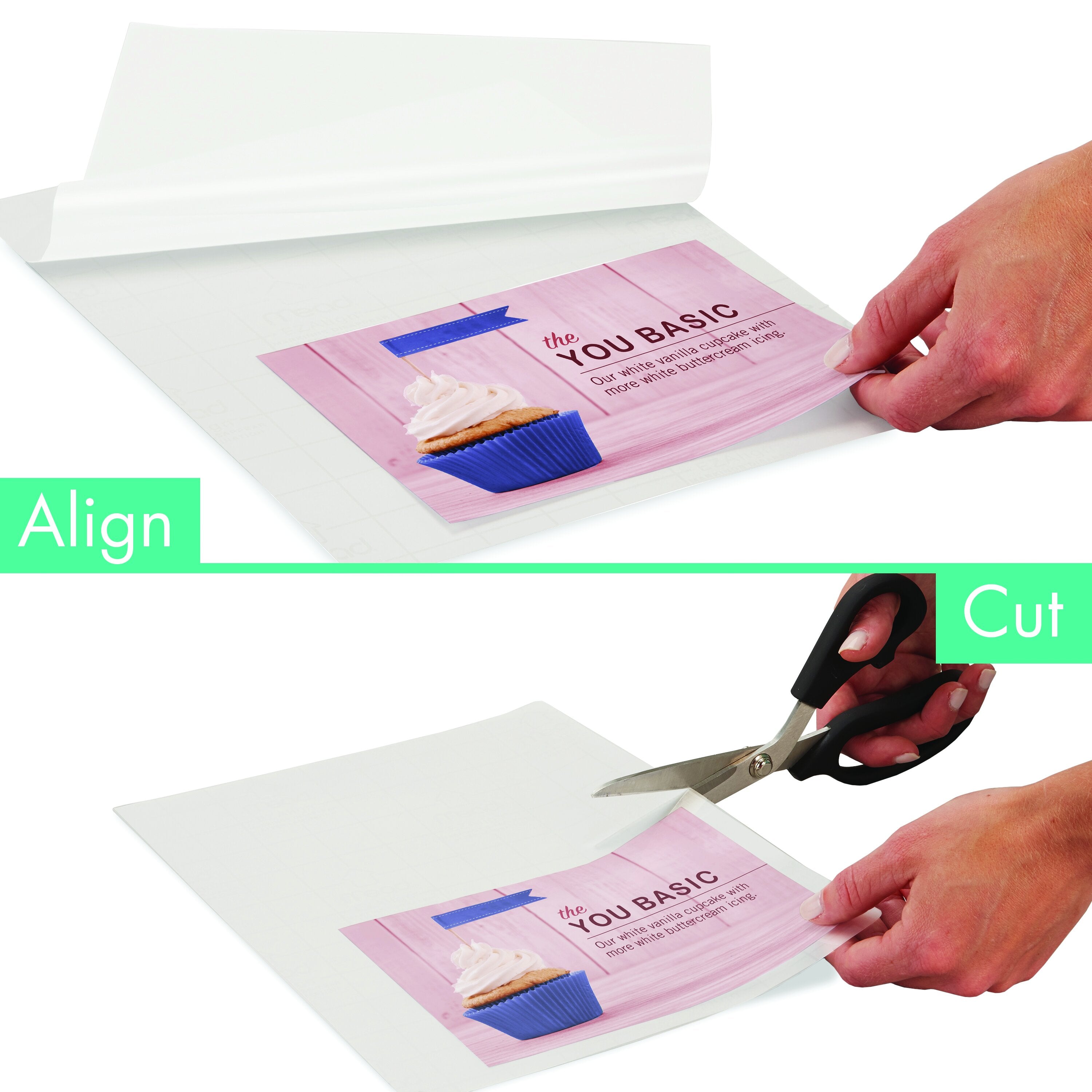 Mead® EZAlign™ Thermal Laminating Pouches - Letter Size, 3 Mil, 150 Pack