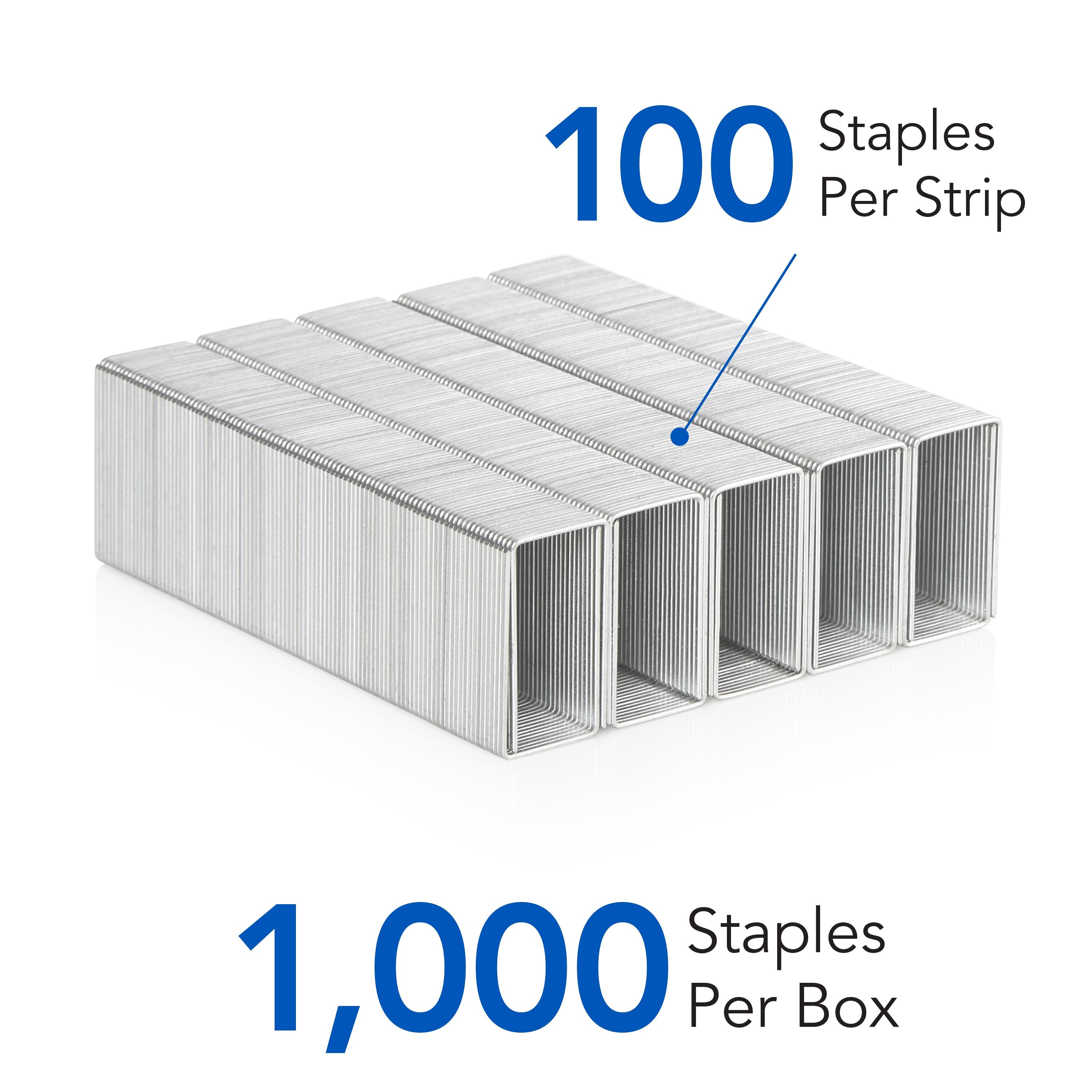 Swingline® Premium Heavy Duty Staples - Model: 15/16" Leg, 100 Per Strip, 1,000/Box