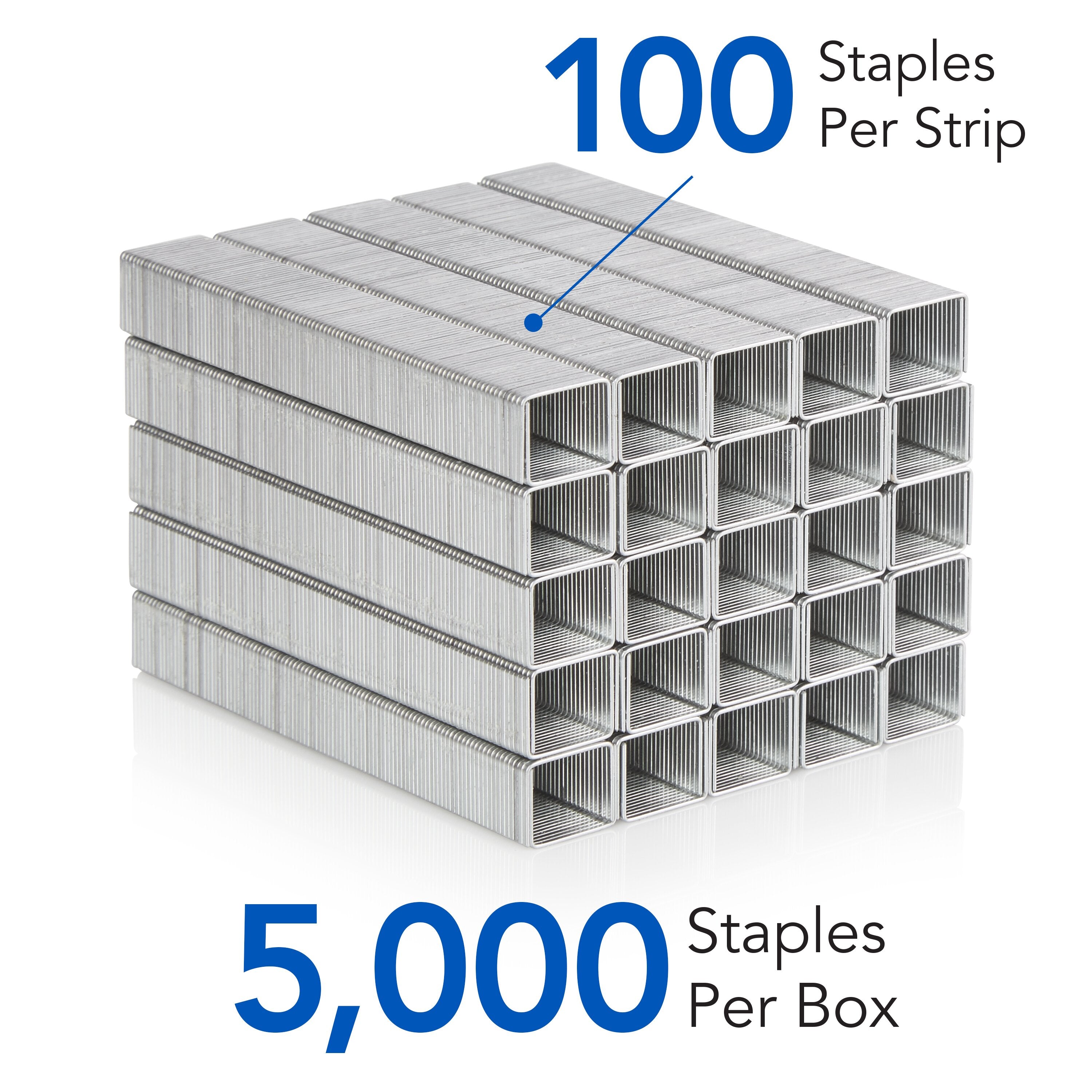 Swingline® Heavy Duty Staples, 3/8" Leg Length, 5,000/Box