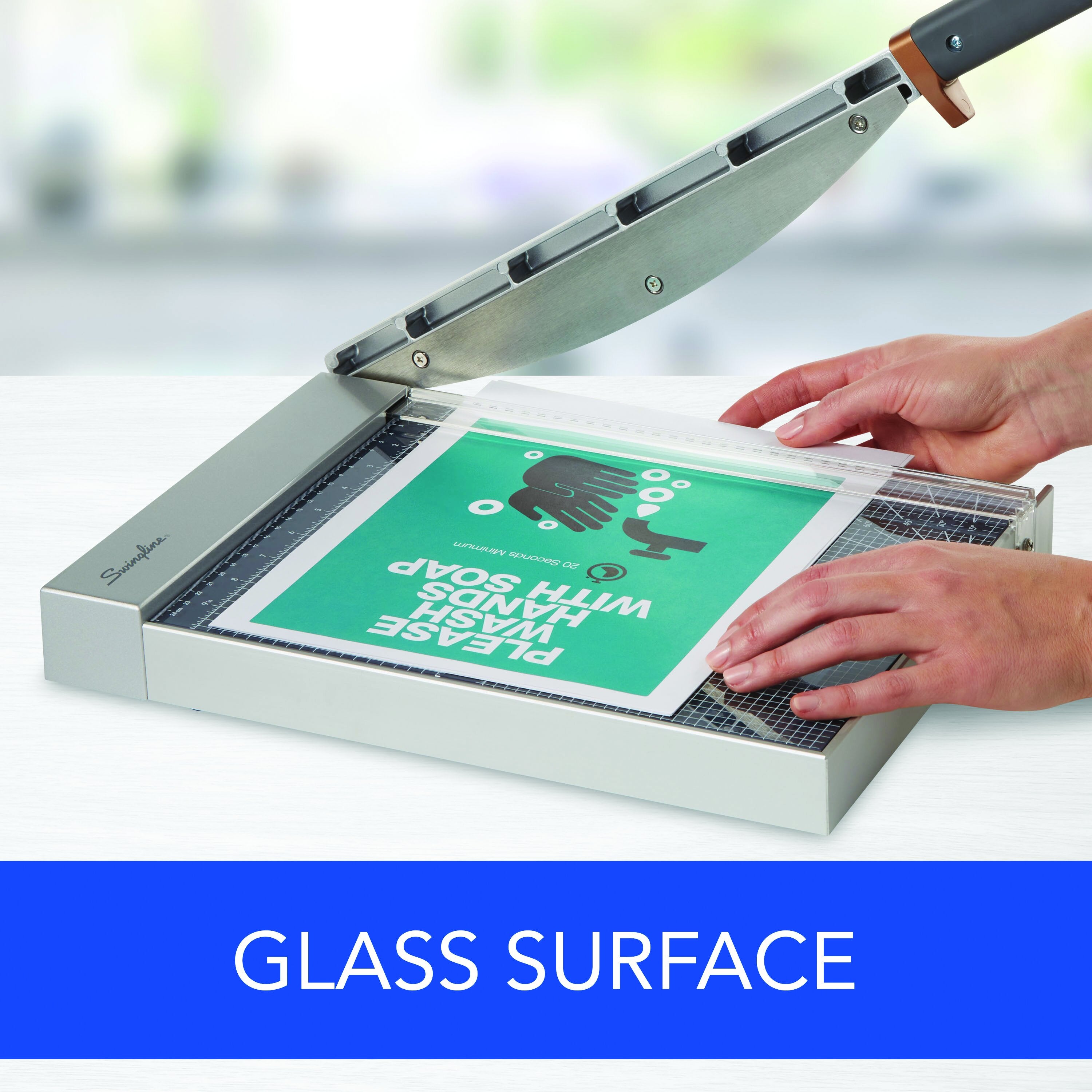 Swingline® ClassicCut® 1225G Glass Guillotine Trimmer