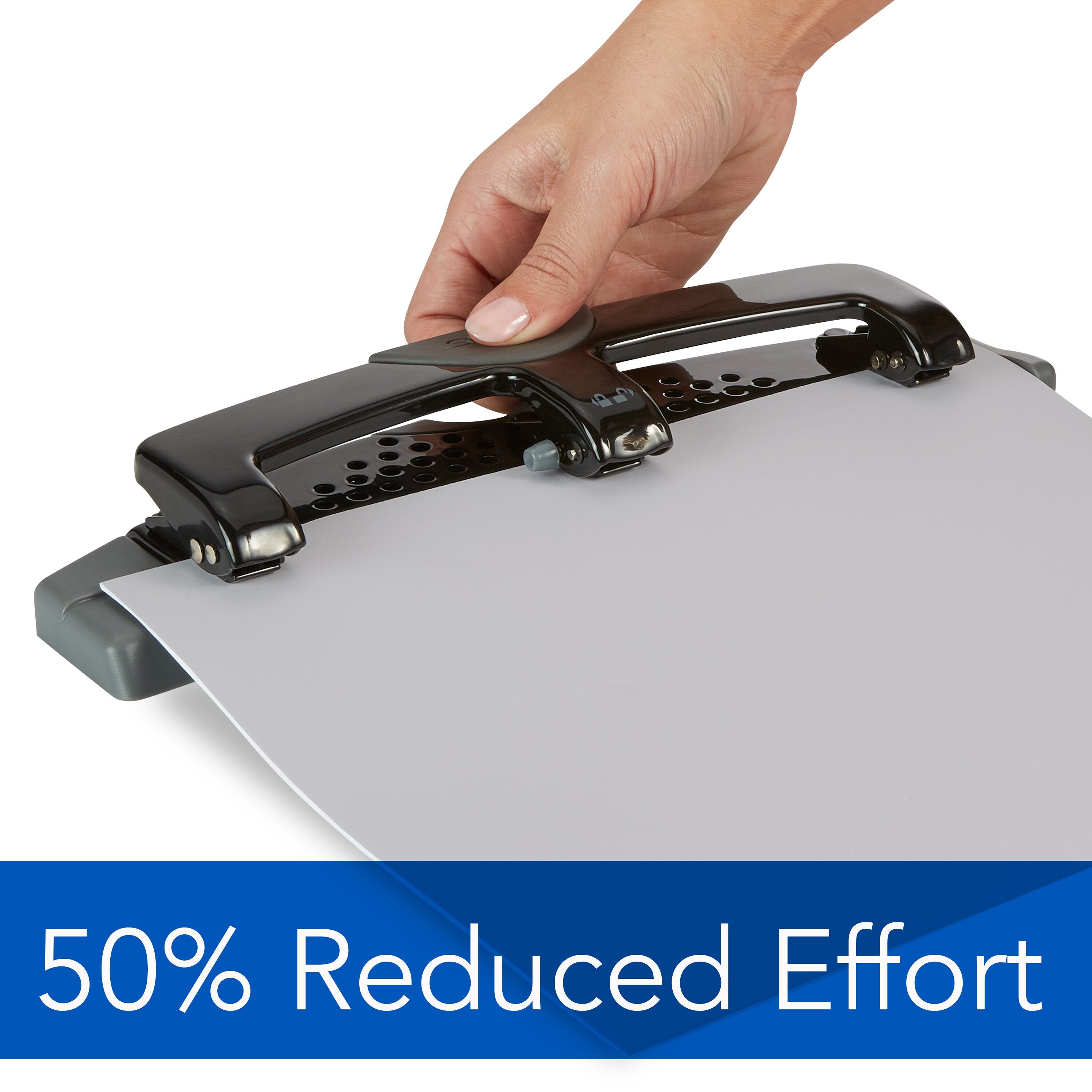 Swingline® SmartTouch™ 3-Hole Punch - 20 Sheet Effortless Punching