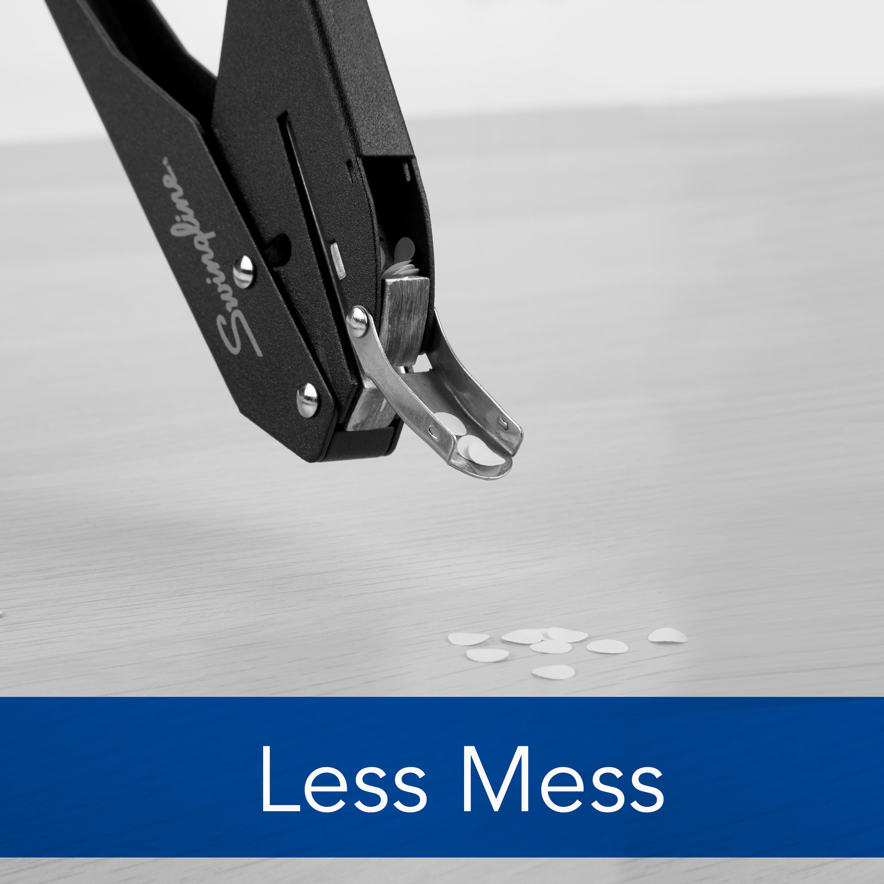 Swingline® Low Force 1-Hole Punch, 20 Sheets - Efficient Office Tool