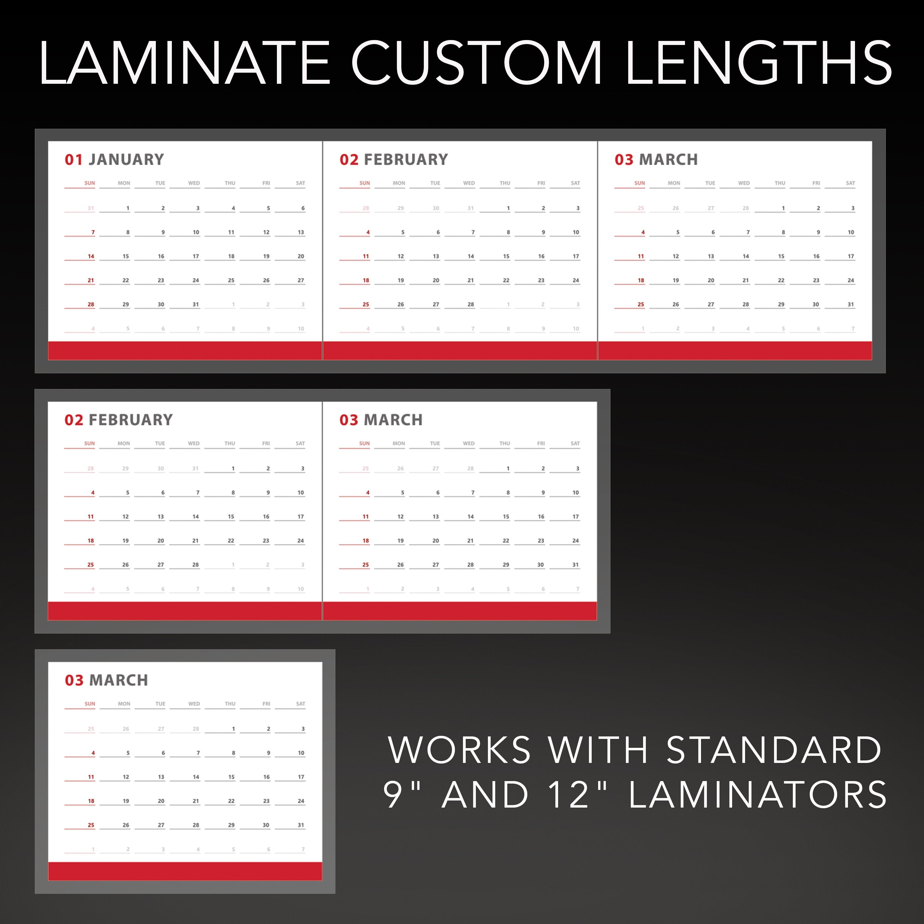 GBC Select-A-Size Thermal Lamination Roll - 100ft, 3 mil