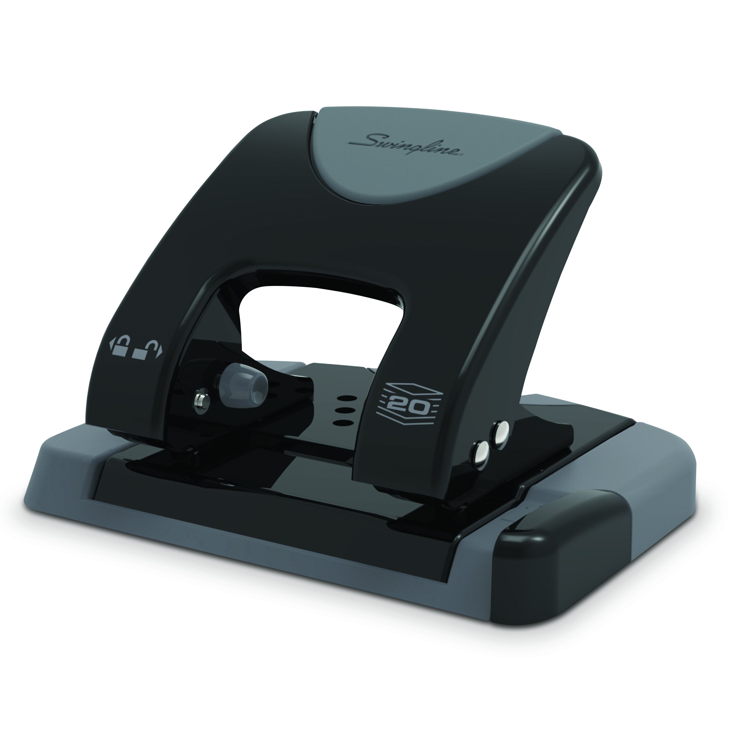 Swingline® SmartTouch™ 2-Hole Punch - Low Force, 20 Sheet